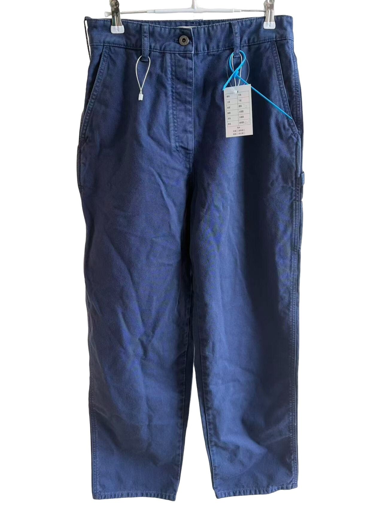 Miu Miu Miu Miu Embroidered Logo Gabardine Pants Size it_40 Size 27" / US 4 / IT 40 - 1 Thumbnail