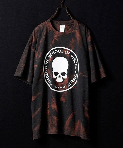 Number (N)ine number nine SPRAY BLEACH SCHOOL OF VISUAL COMEDY T-SHIRT Size US L / EU 52-54 / 3 - 1 Thumbnail