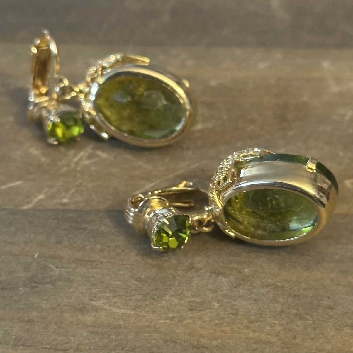 Vintage Vintage Sarah Coventry Touch of Elegance gemstone earrings Size ONE SIZE - 5 Thumbnail