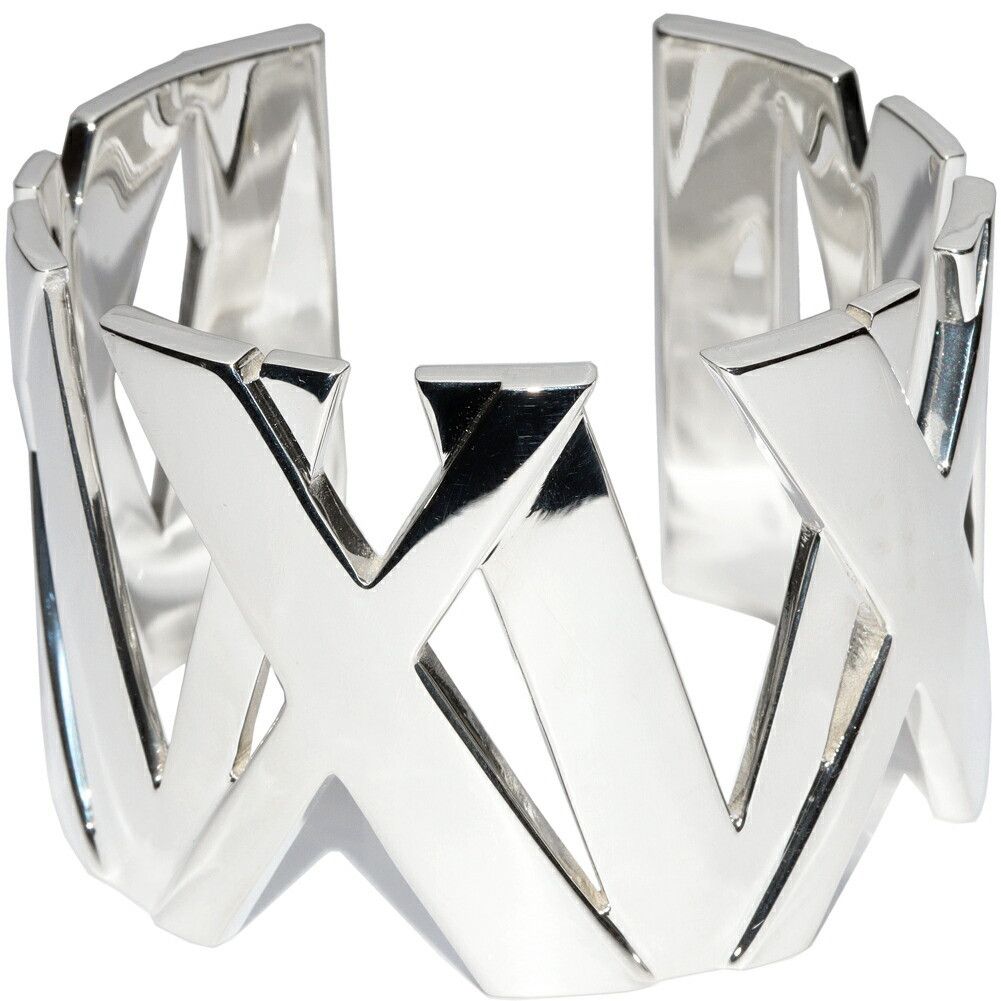 Tiffany & Co. Tiffany & Co. Tiffany & Co. Silver 925 Atlas Cuff Bracelet Metal Bangle Size ONE SIZE - 1 Thumbnail