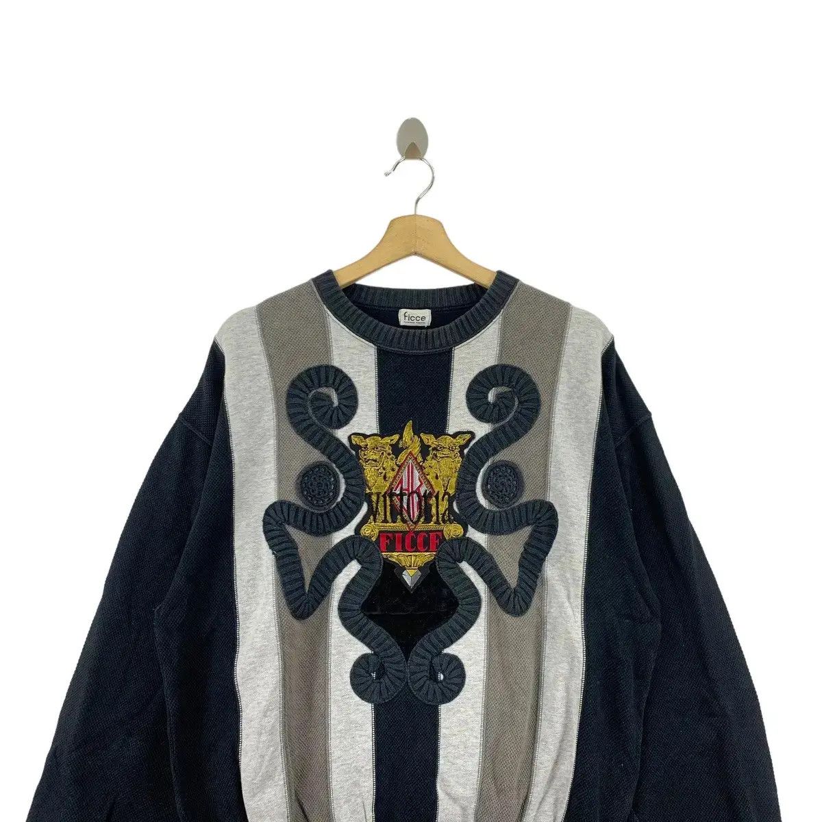 Vintage Vintage YOSHIYUKI KONISHI FICCE Victoria Embroidered Size XXL / US 16-18 / IT 52-54 - 4 Thumbnail
