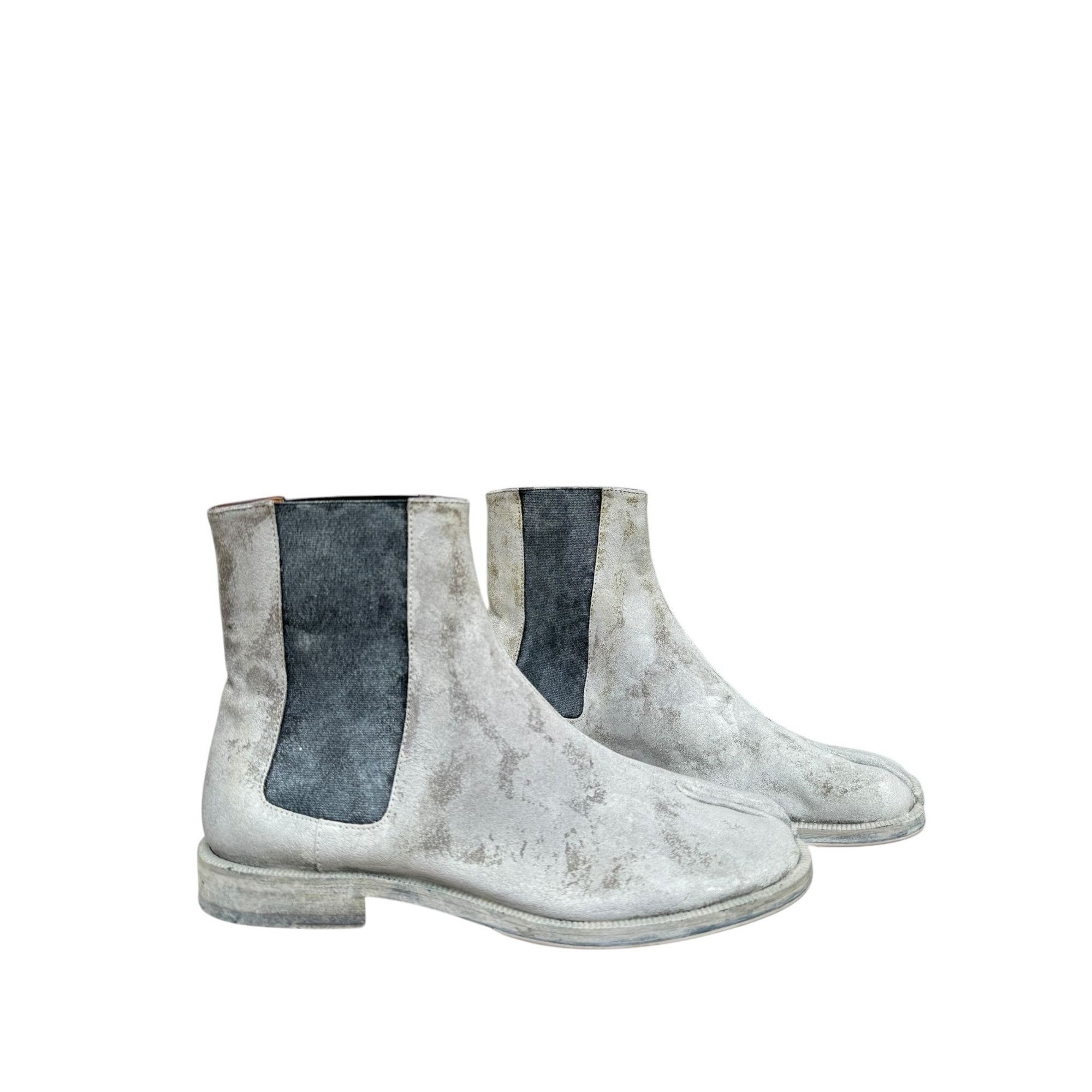 Maison Margiela Painted Chelsea Tabi Boots Size US 7 / EU 40 - 3 Thumbnail
