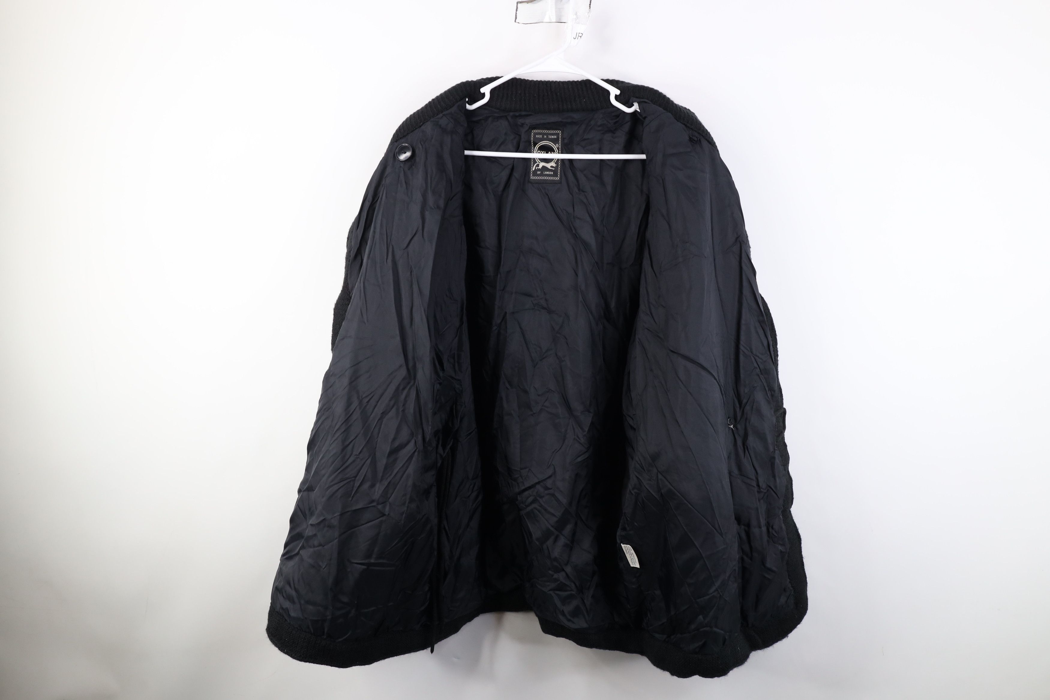 Vintage Vintage 80s 90s Streetwear Knit Sweater Jacket Swacket Size XXL / US 16-18 / IT 52-54 - 11 Thumbnail