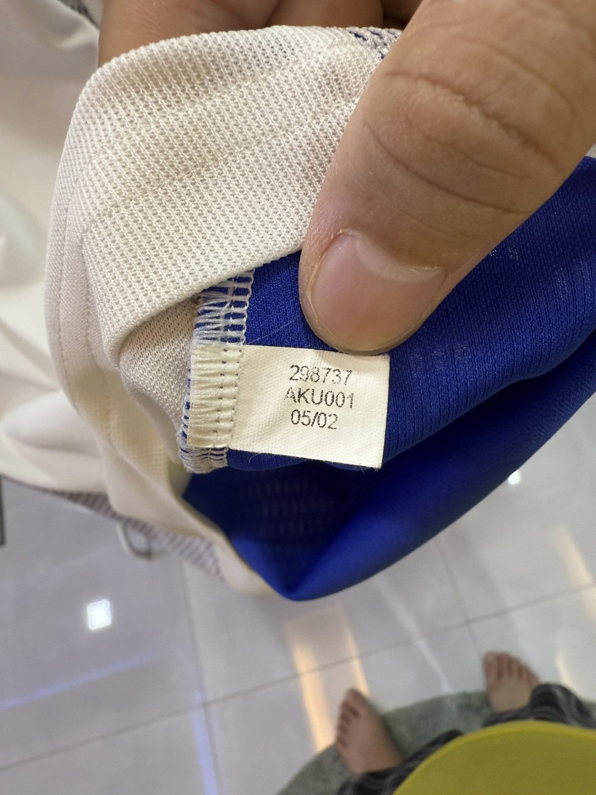Adidas FRANCE 02/03 AWAY Size US XL / EU 56 / 4 - 4 Thumbnail