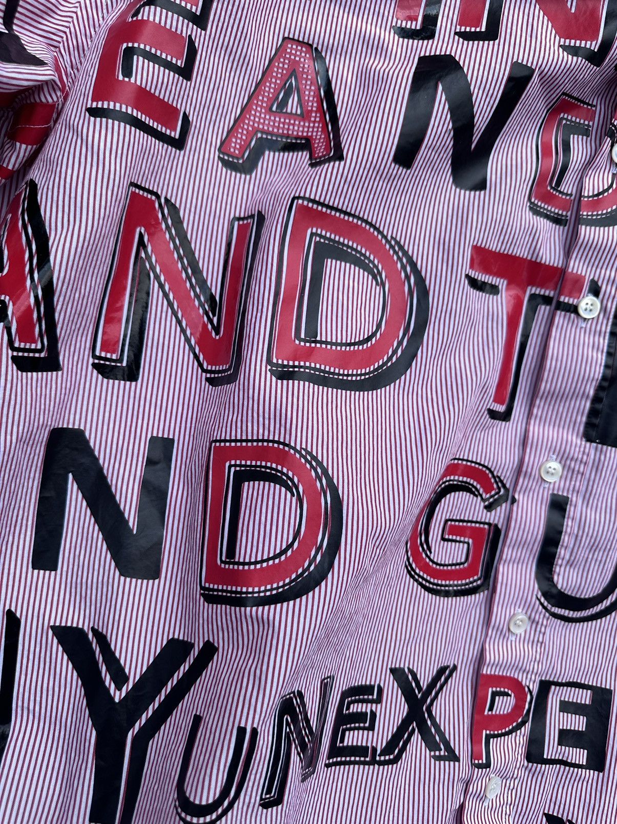 Maison Margiela Maison Margiela ss17 poem shirt sz40 Oversized small Size US XXS / EU 40 - 10 Thumbnail