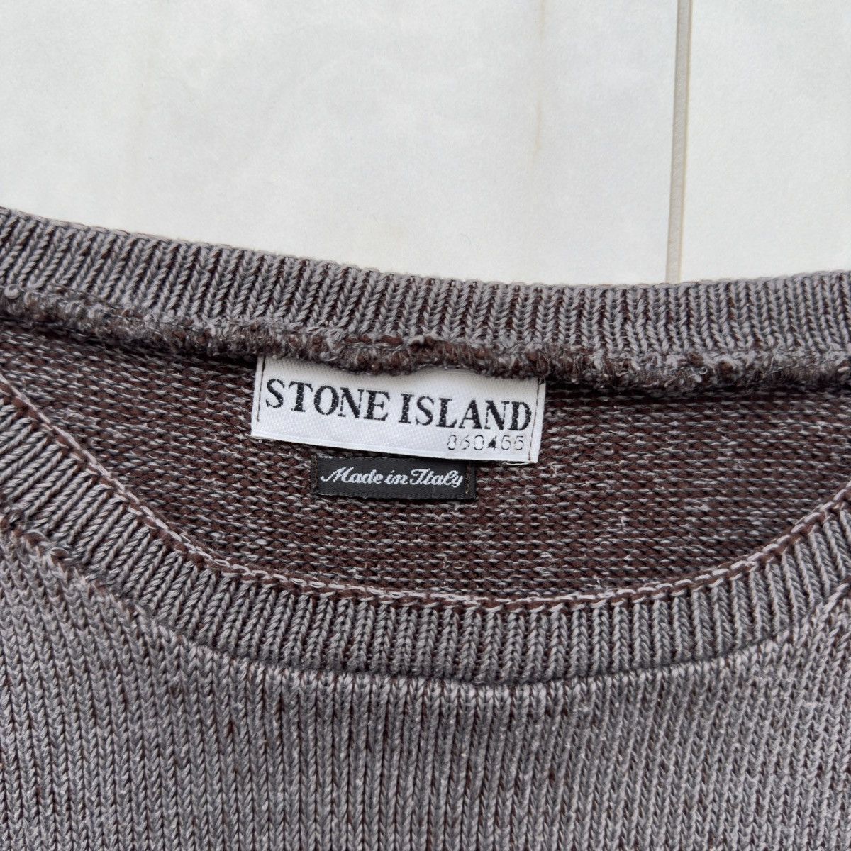 Stone Island × Vintage Vintage Stone Island knitted sweater Size US M / EU 48-50 / 2 - 10 Thumbnail