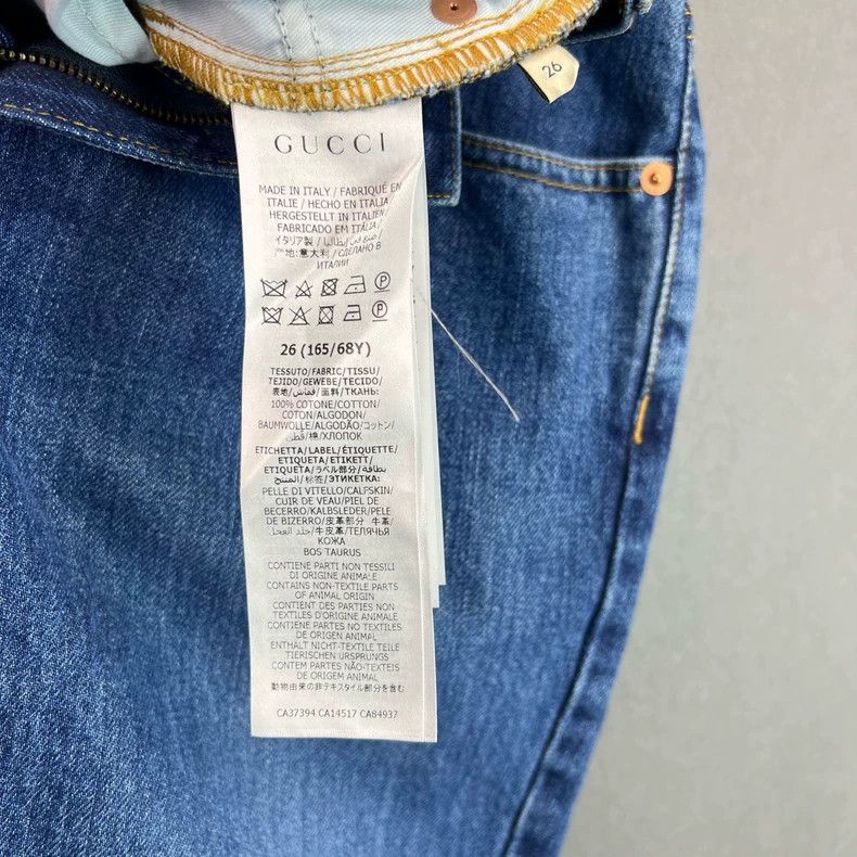 Gucci GucciLoose and fashionable casual wide-leg trousers 2503-Ne Size US 26 / EU 42 - 4 Thumbnail