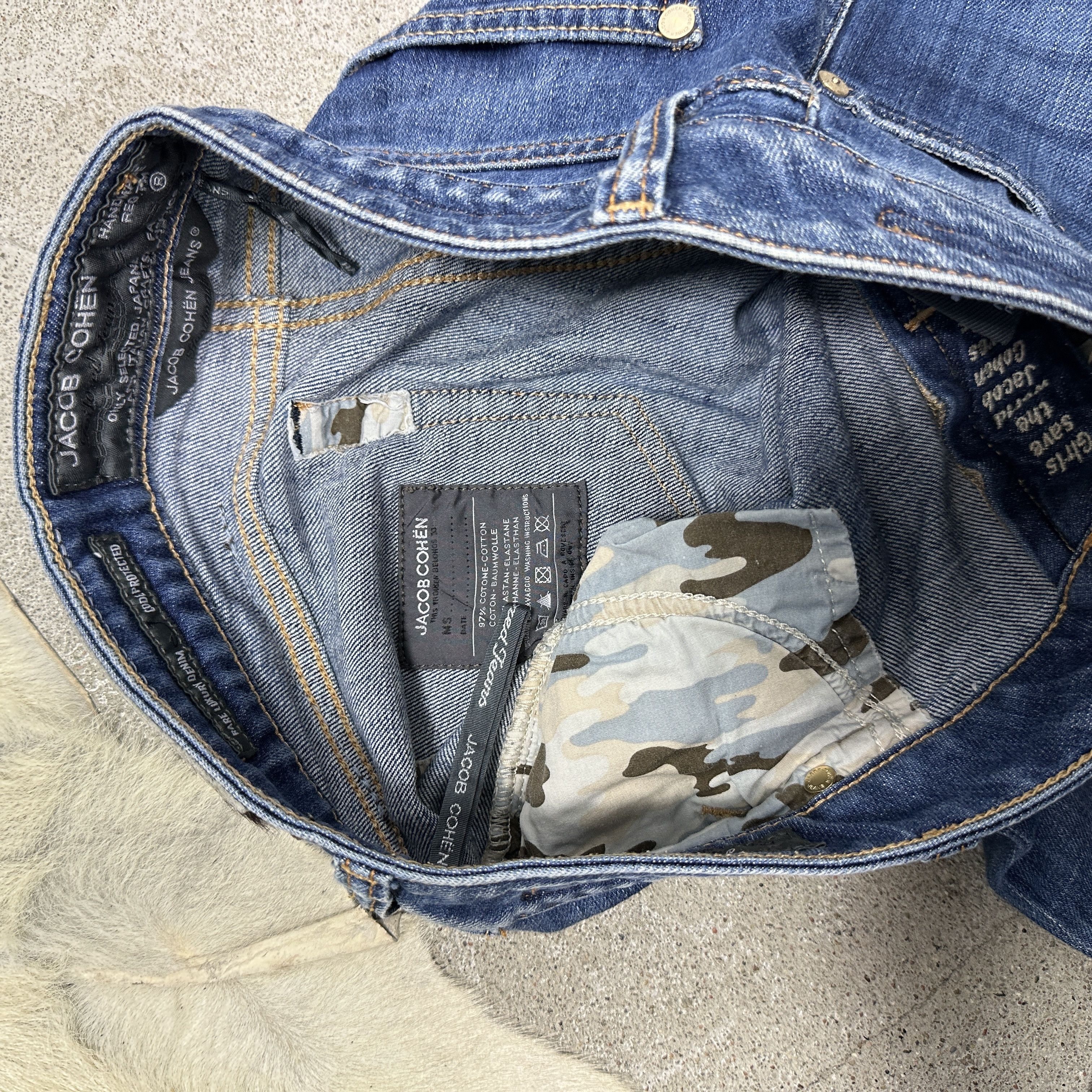 Jacob Cohen Vintage Denim Casual Preppy Old Money Jakob Cohen Jeans Y2K Size 27" / US 4 / IT 40 - 8 Thumbnail