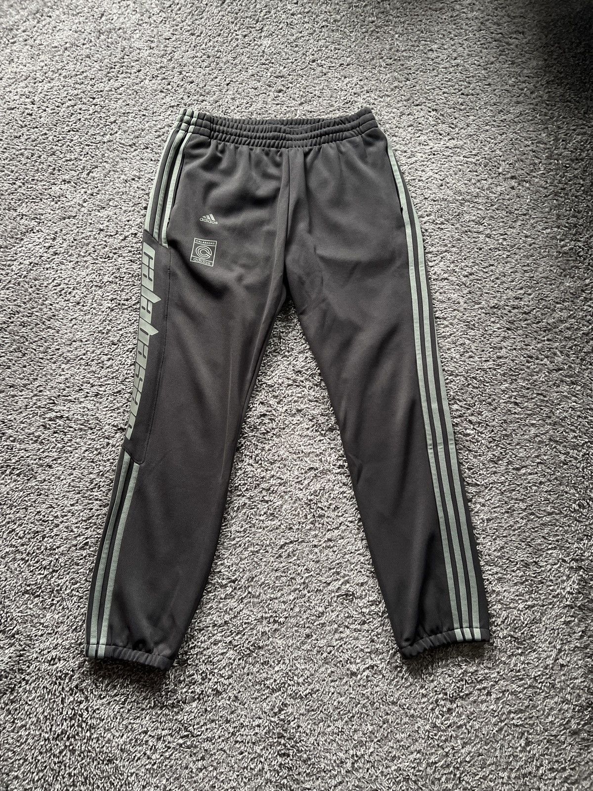 Adidas Kanye West Adidas Calabasas Pants Ink Wolves Medium M Size US 32 / EU 48 - 1 Thumbnail