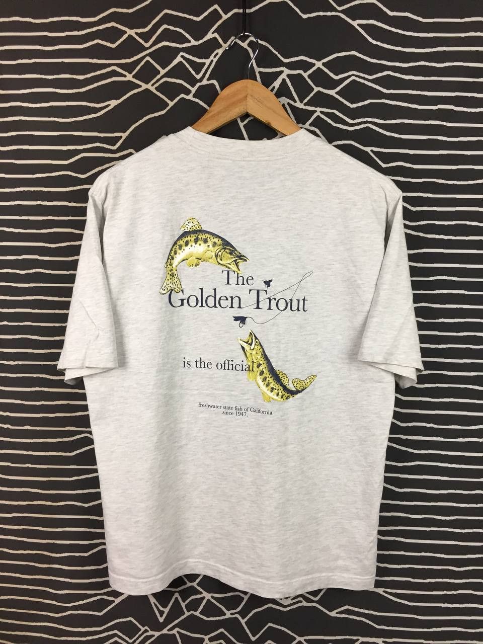 GU Nowartt X GU Art Collection The Golden Trout Graphic Tee Size US S / EU 44-46 / 1 - 1 Thumbnail