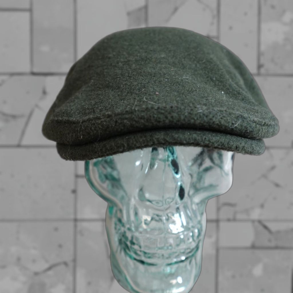 Stetson Stetson Hat Newsboy Cap Medium Green Wool Blend Men M Green Newsboy Cap Classic Lined Size ONE SIZE - 1 Thumbnail