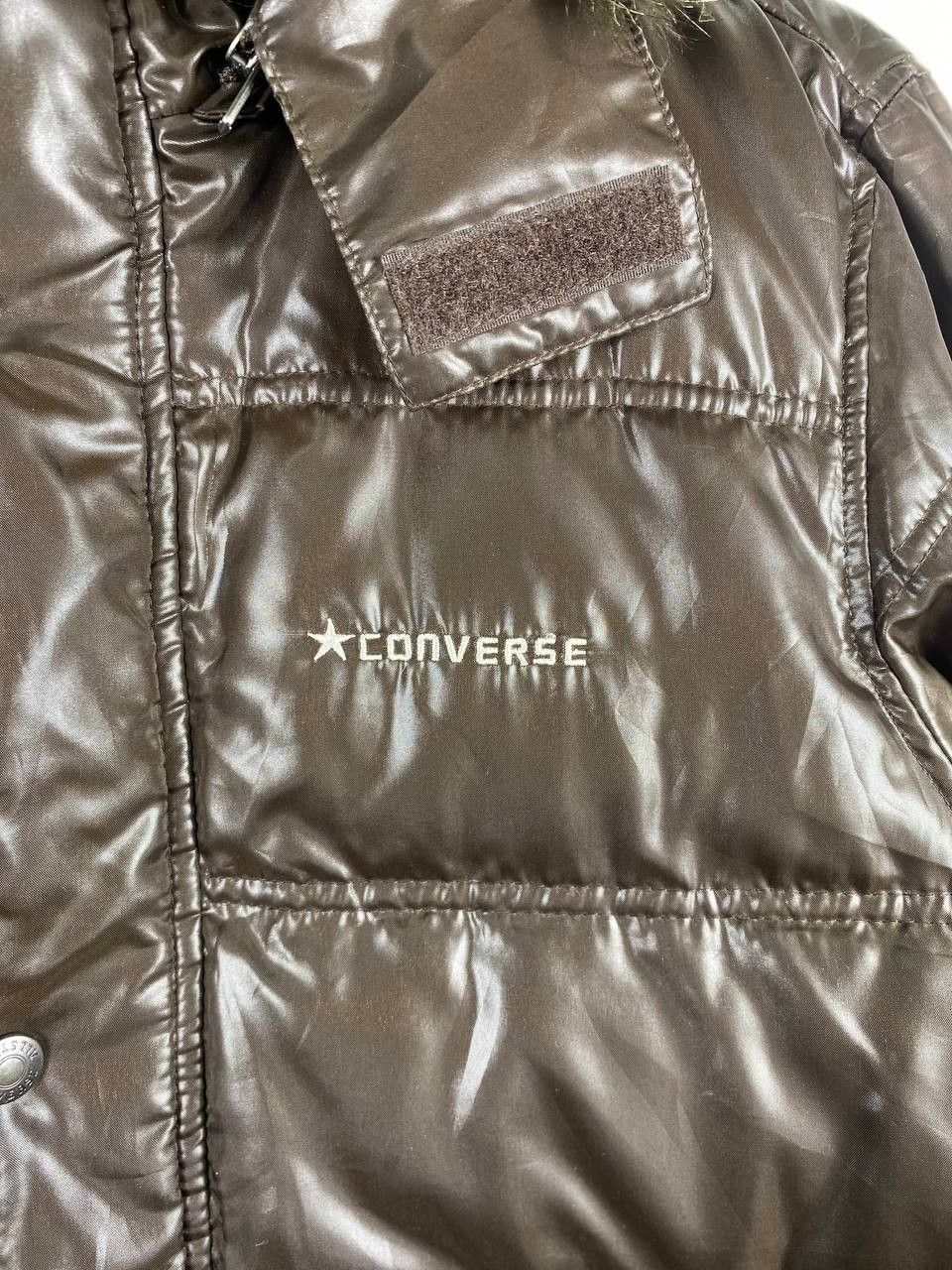Converse vintage converse shiny puffer jacket nice design Size US M / EU 48-50 / 2 - 3 Thumbnail