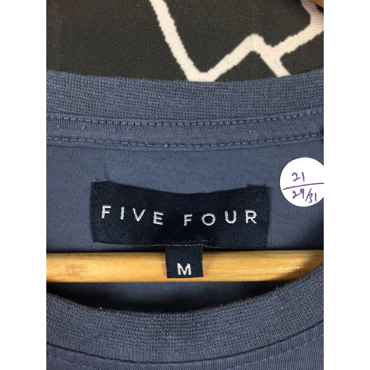 Five Four × Vintage Five Four Fashion Brand Plain Short Sleeve Casual Tee Size US M / EU 48-50 / 2 - 8 Thumbnail