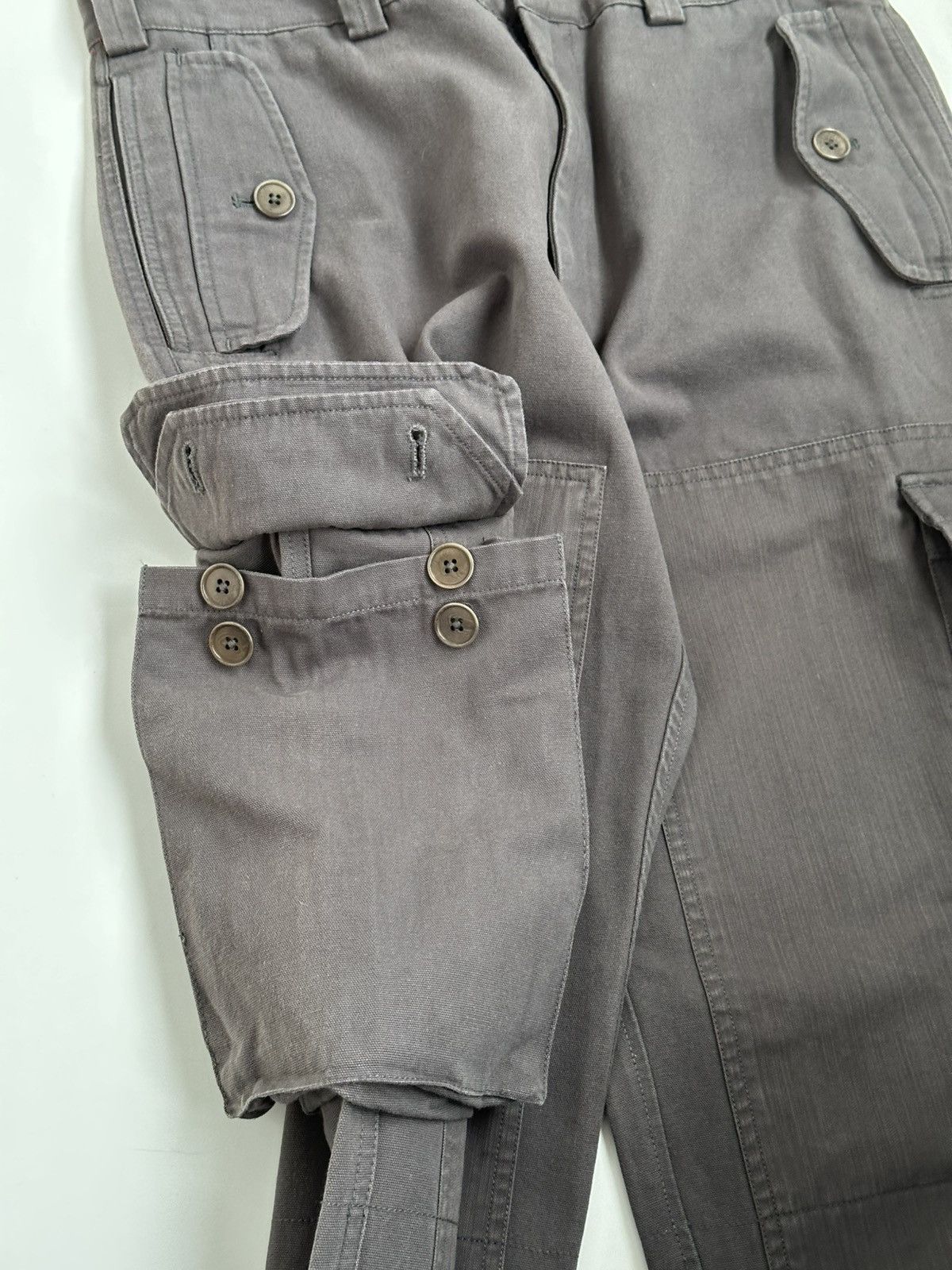 Prada PRADA FW 2006 Cargo Double Knee Utility Pants Vintage rapper Size US 32 / EU 48 - 15 Thumbnail