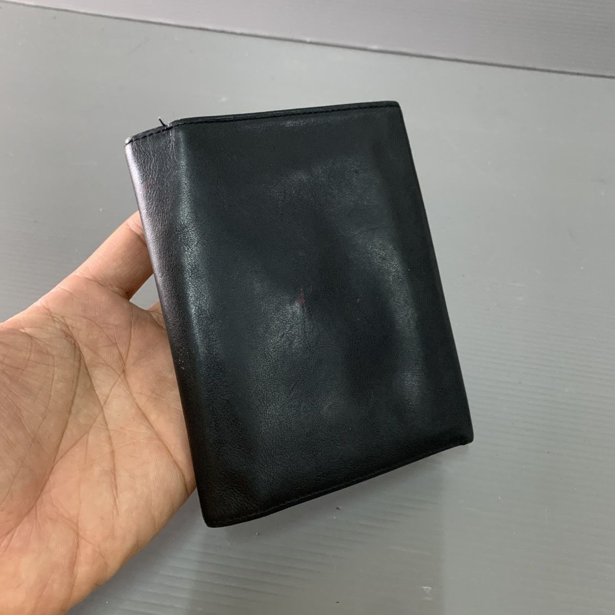 Versace Gianni Versace Black Leather Wallet Size ONE SIZE - 4 Thumbnail
