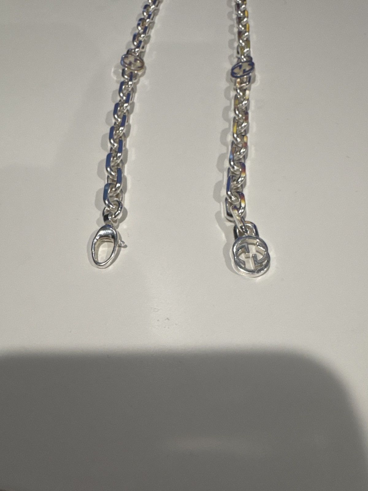 Gucci GUCCI INTERLOCKING CHAIN NECKLACE Size ONE SIZE - 7 Thumbnail
