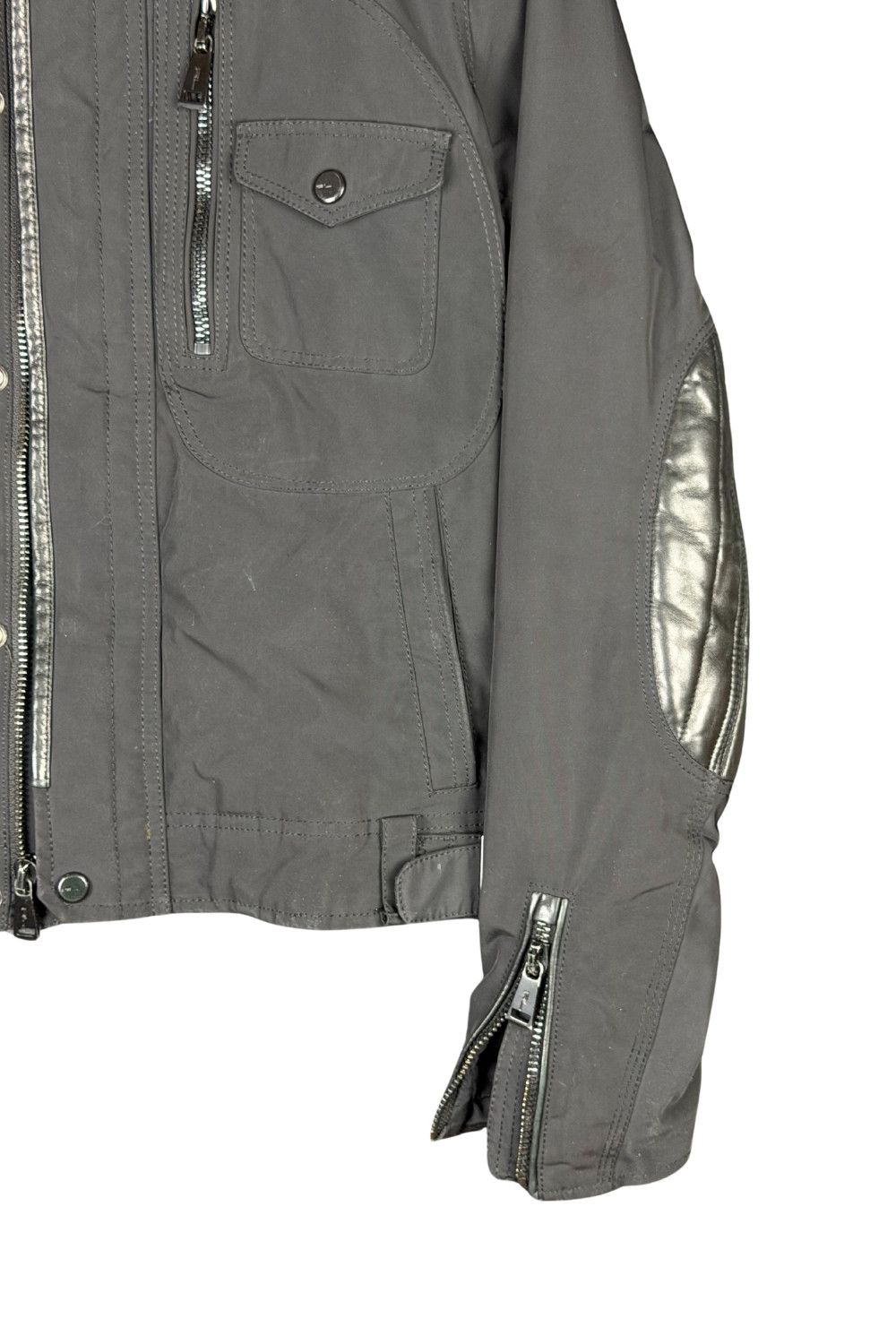 Polo Ralph Lauren Ralph Lauren Black Label Lambskin Moto Jacket (c.2012) Size US S / EU 44-46 / 1 - 5 Thumbnail