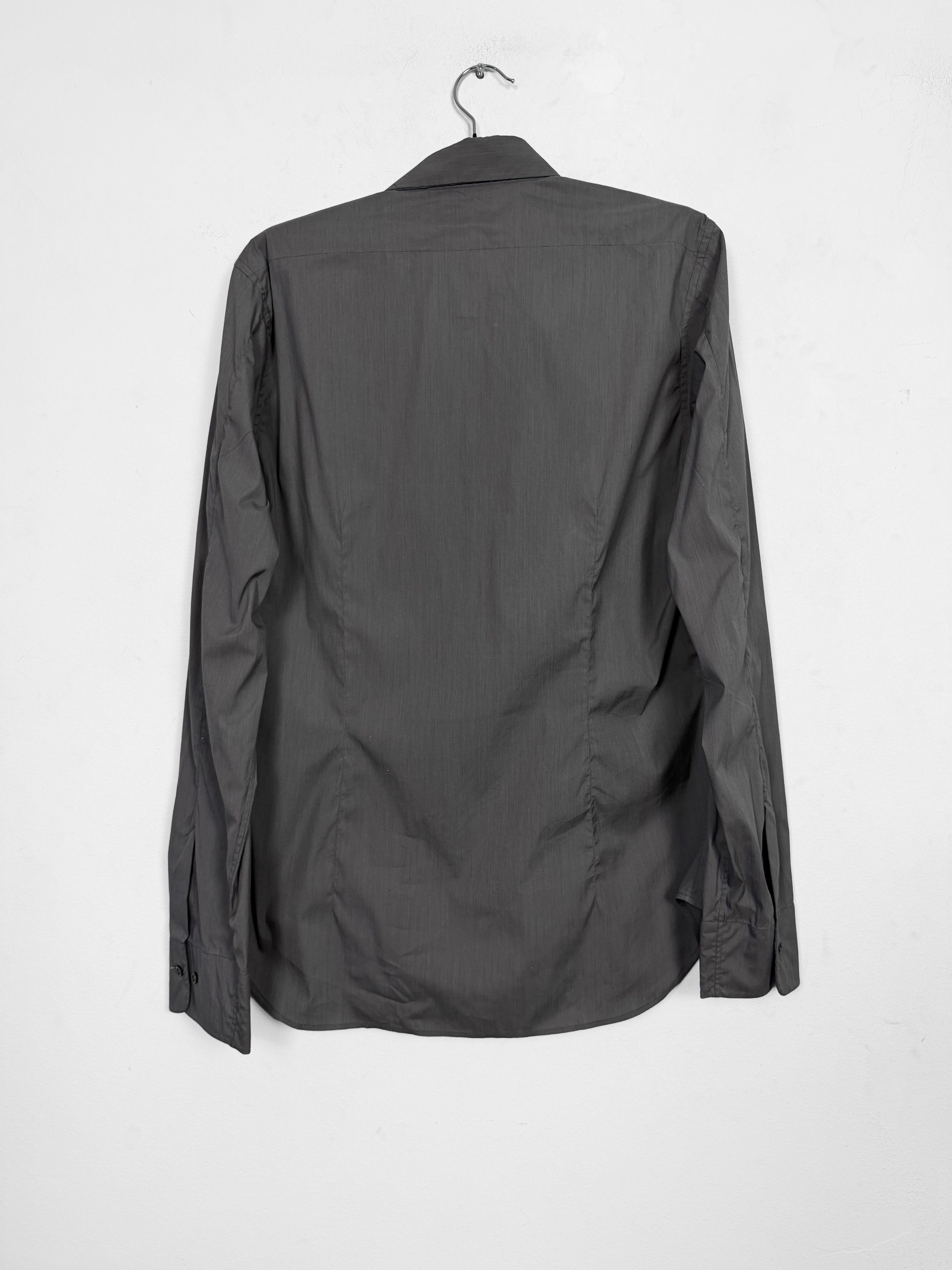Jil Sander Minimalist Stretch Poplin Tailored Shirt Size US L / EU 52-54 / 3 - 2 Thumbnail