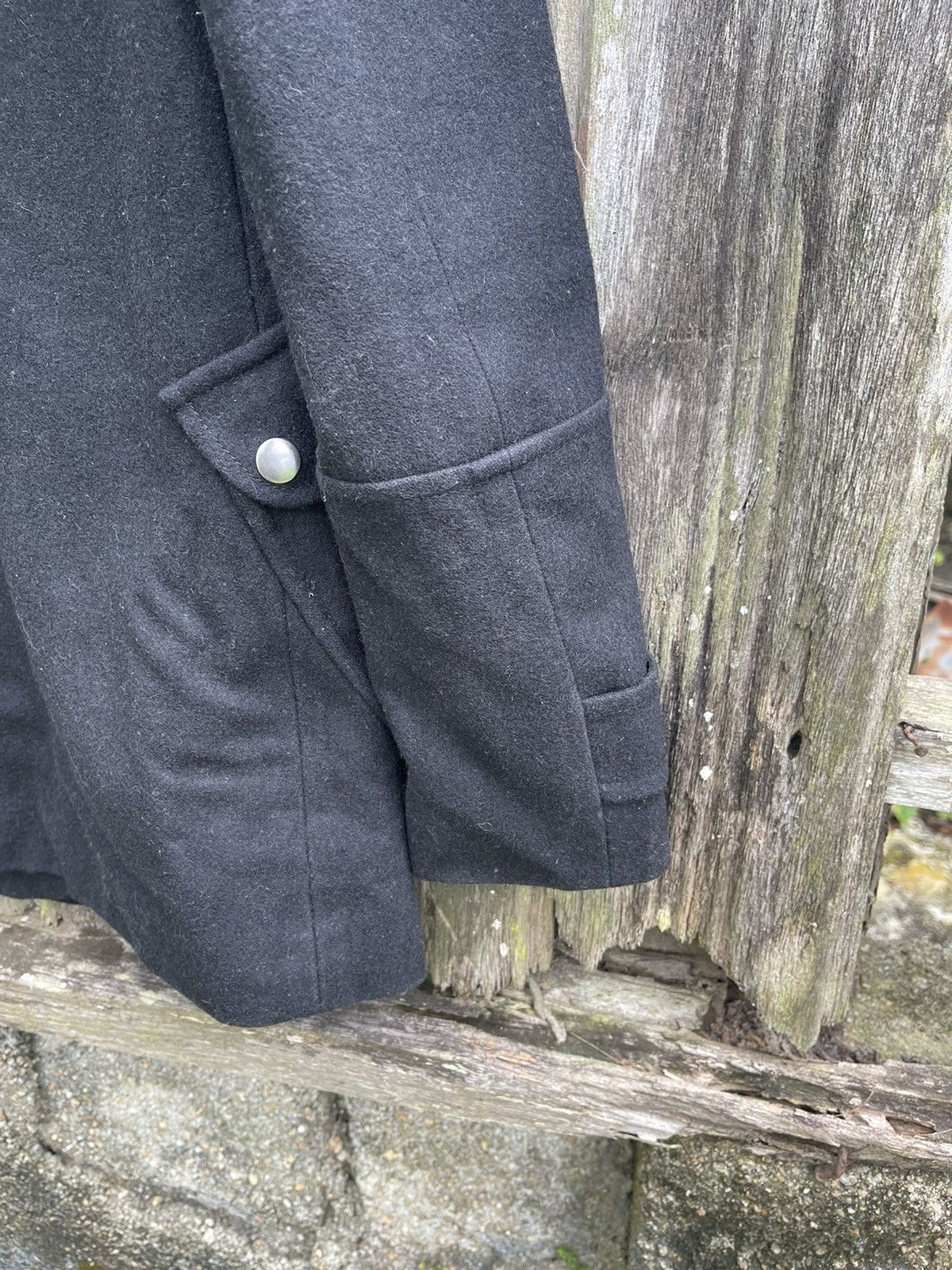 Designer Clockhouse Wool Blend Toggle Coat — Black (M) Size US M / EU 48-50 / 2 - 15 Thumbnail