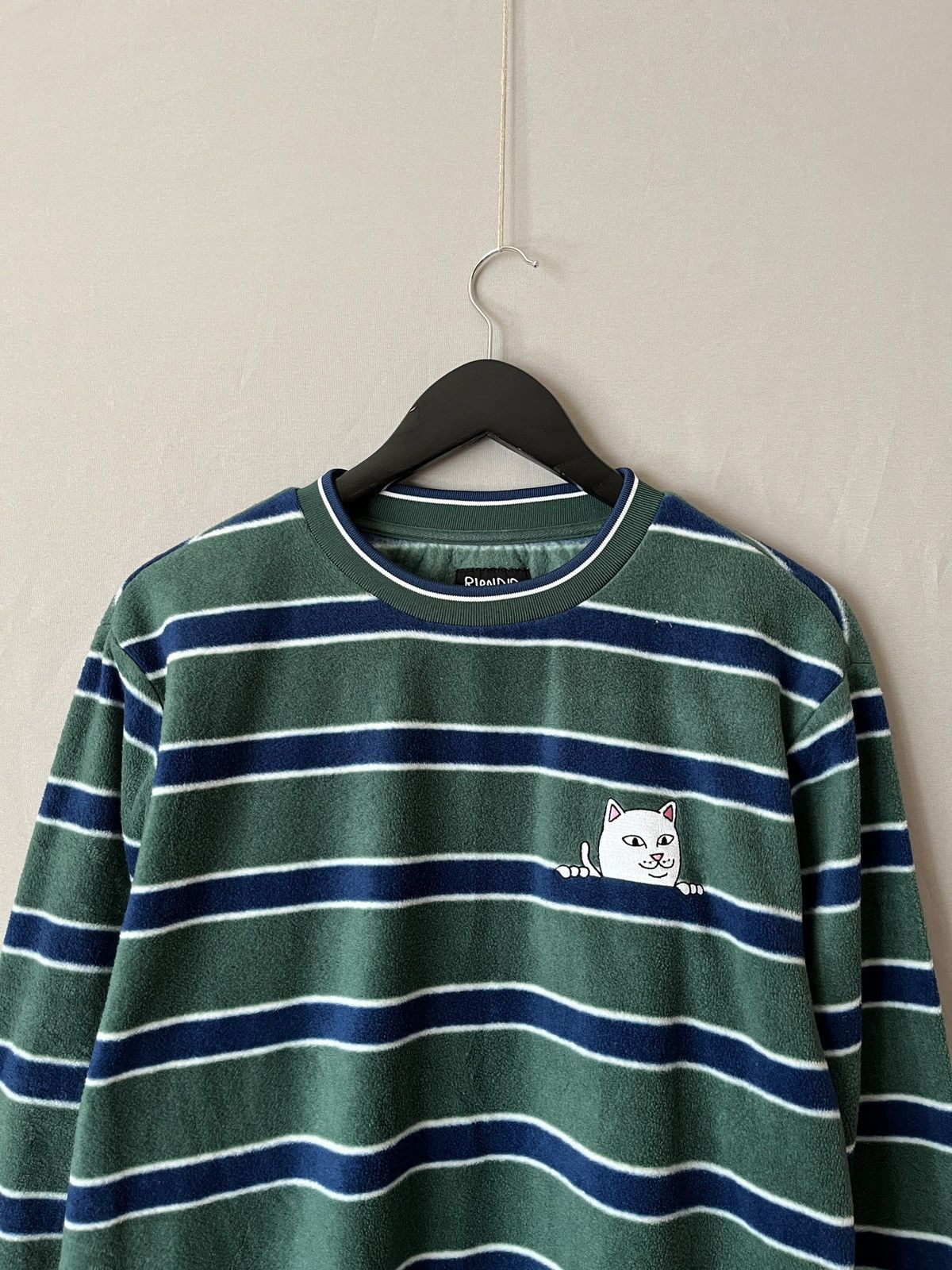 RIPNDIP RipnDip Nerm Fleece Striped Sweatshirt Size US M / EU 48-50 / 2 - 2 Thumbnail