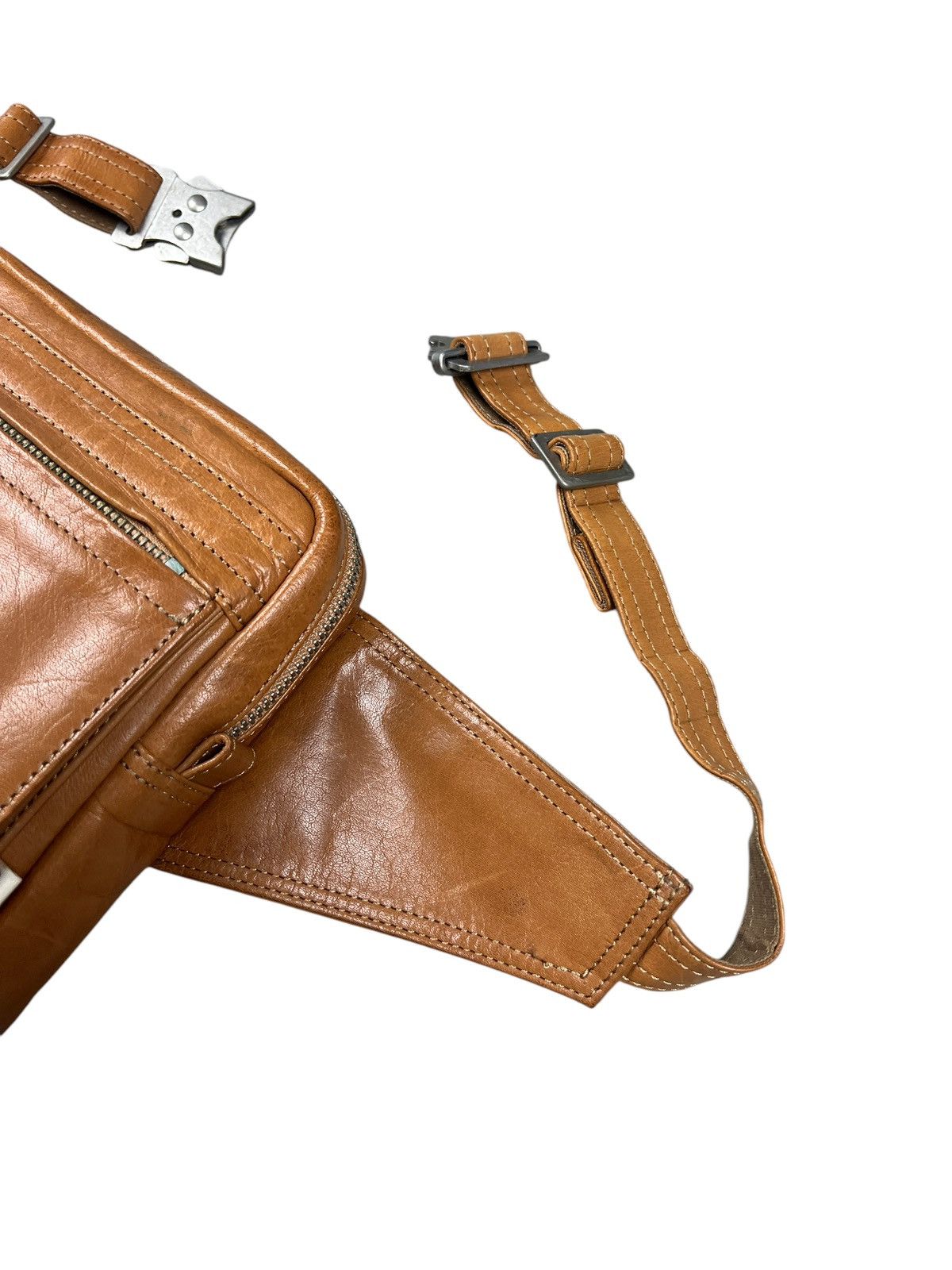 Porter Vintage Porter Leather Metal Buckle Waist Bag Size ONE SIZE - 4 Thumbnail