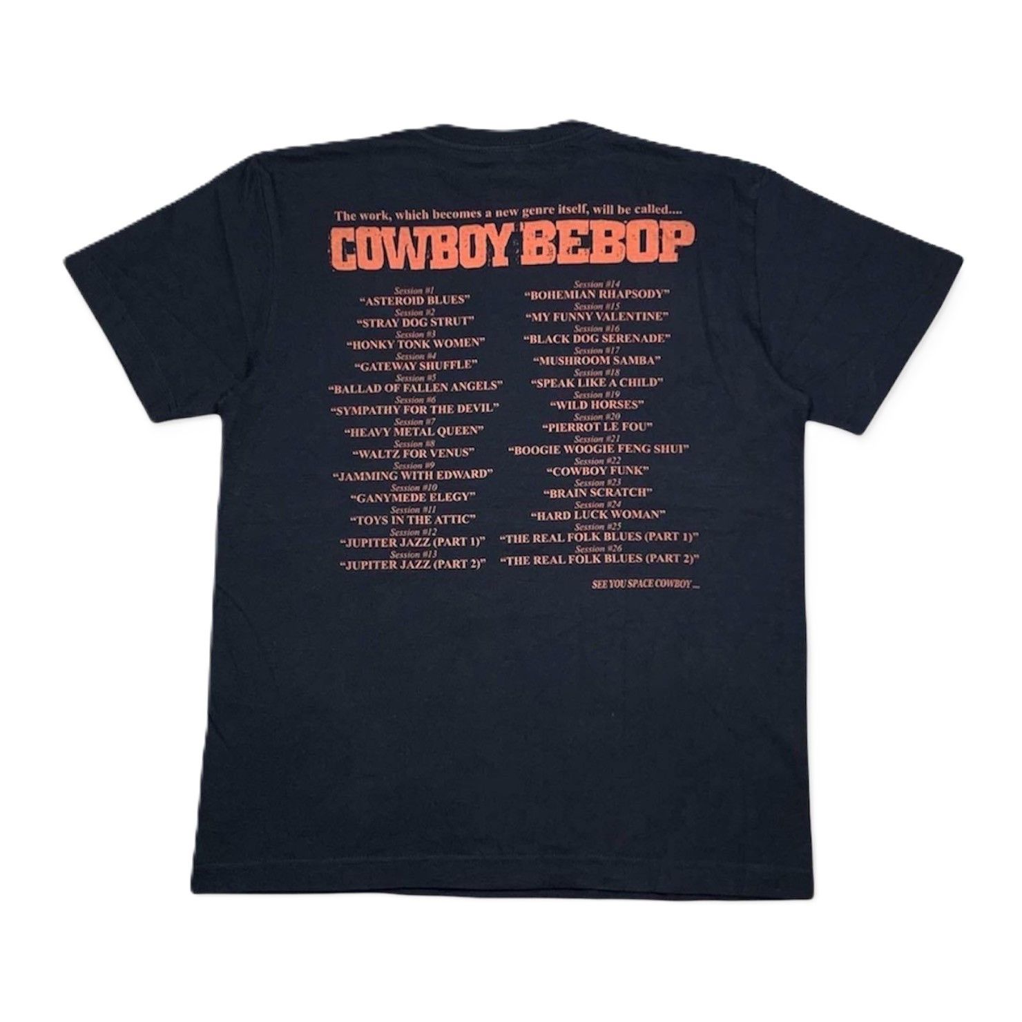 Anime Vintage Cowboy Bebop 20th Anniversary Japanese Anime T-shirt Size US L / EU 52-54 / 3 - 4 Thumbnail