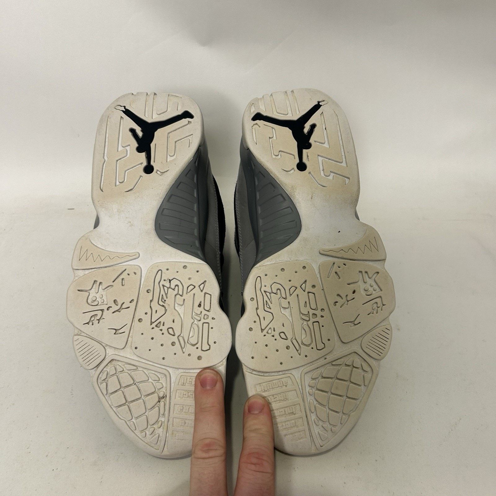 Jordan Brand Nike Air Jordan 9 Retro “Particle Grey/Black/Red” CT8019-060 Size US 9 / EU 42 - 7 Thumbnail