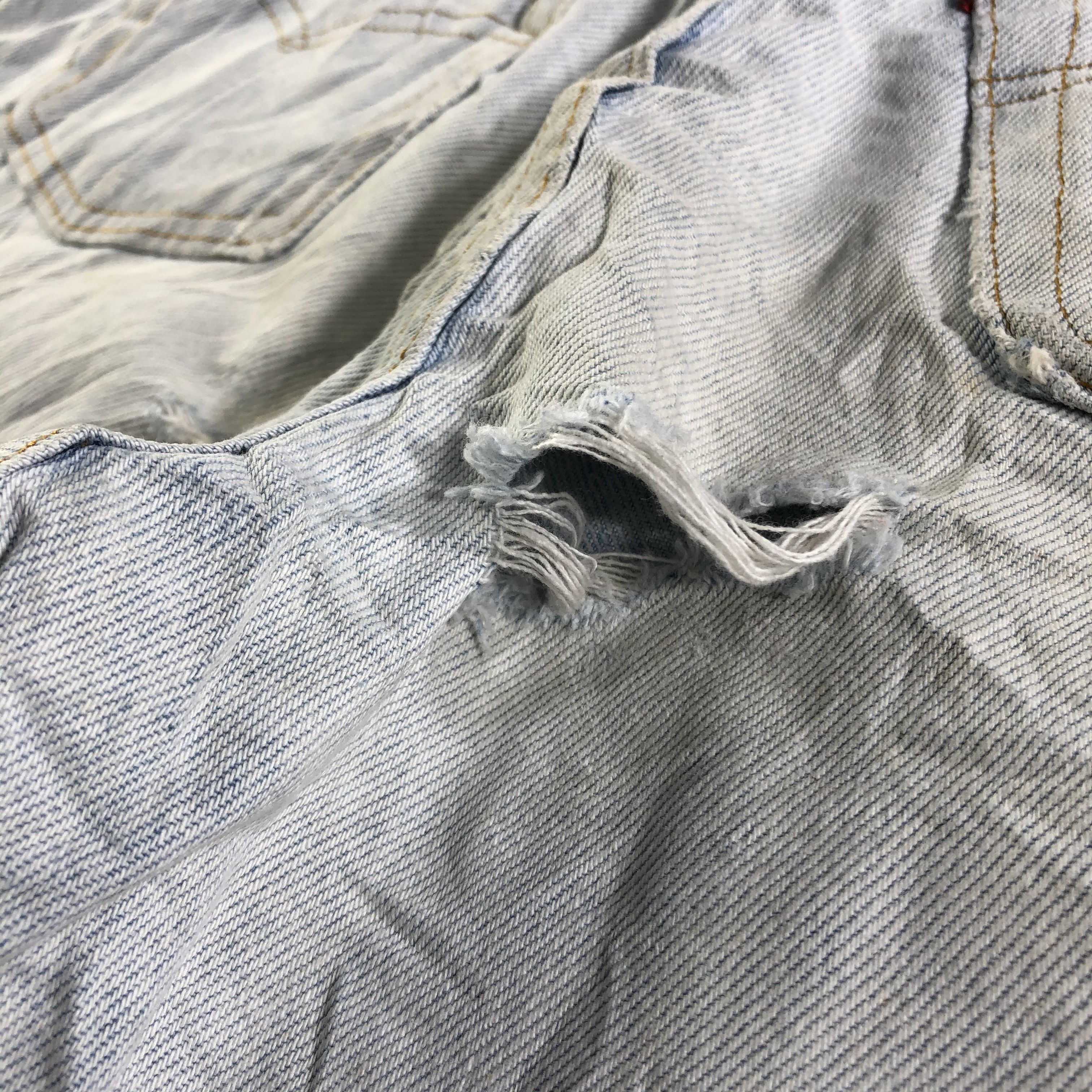 Levi's 90s Vintage Light Wash Levis 510 Jeans-J3966 Size US 32 / EU 48 - 7 Thumbnail