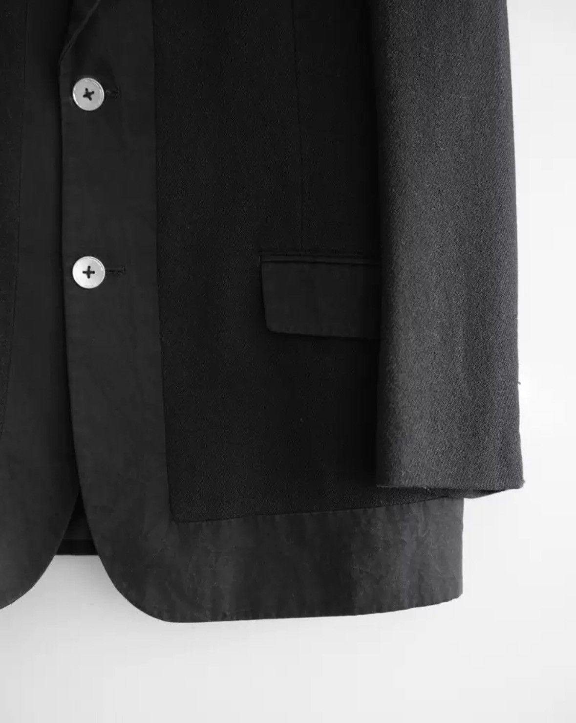 Yohji Yamamoto Yohji Yamamoto 05aw Silver Button Wool Suit 2412-Nextarrow Size US M / EU 48-50 / 2 - 4 Thumbnail