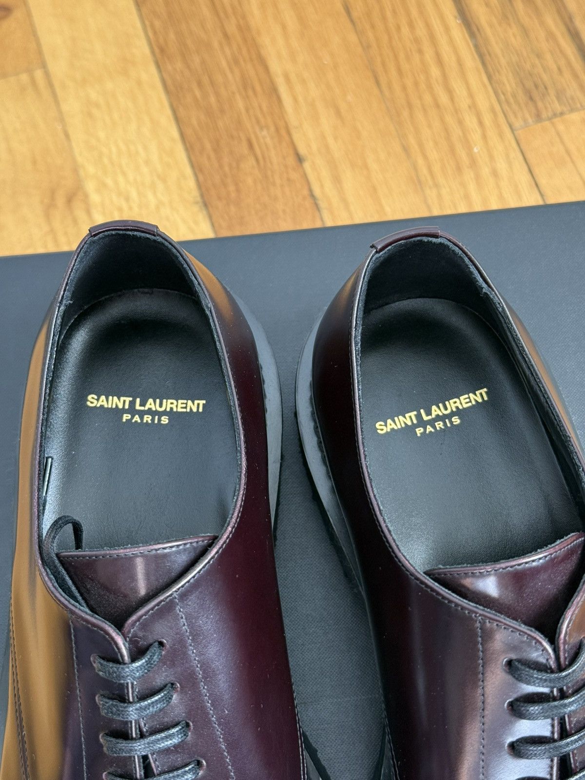 Saint Laurent Paris Saint Laurent Arm Derby Loafer Size US 10 / EU 43 - 5 Thumbnail