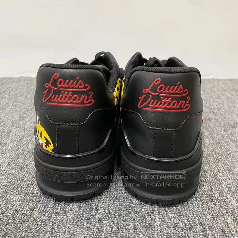 Louis Vuitton Louis Vuitton Nigo tiger-head trainer shoes Size US 10 / EU 43 - 5 Thumbnail