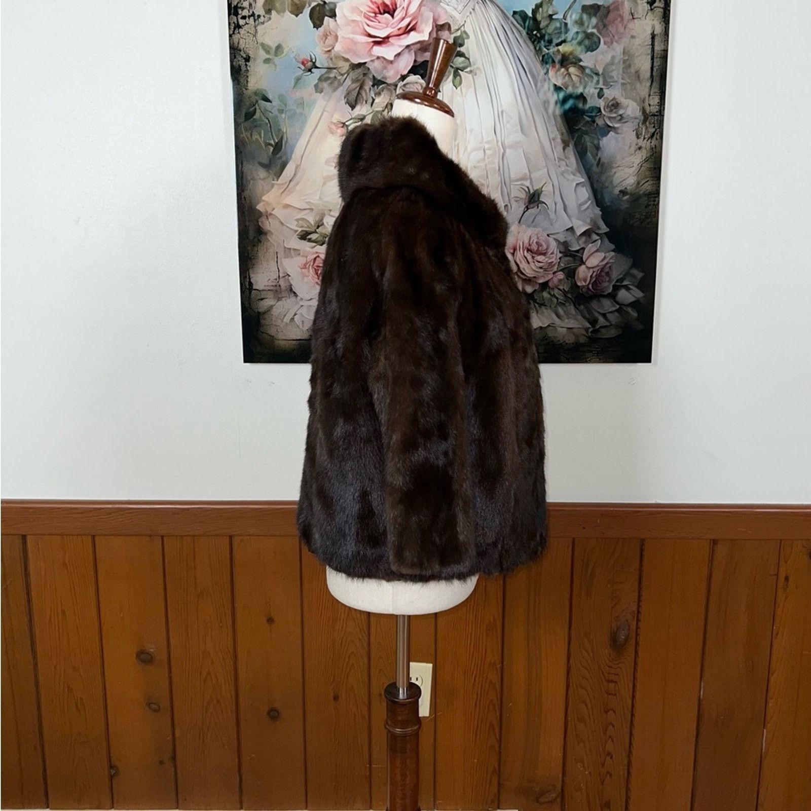 Vintage Elegant Vintage Mink Fur Capelet! Size M / US 6-8 / IT 42-44 - 4 Thumbnail