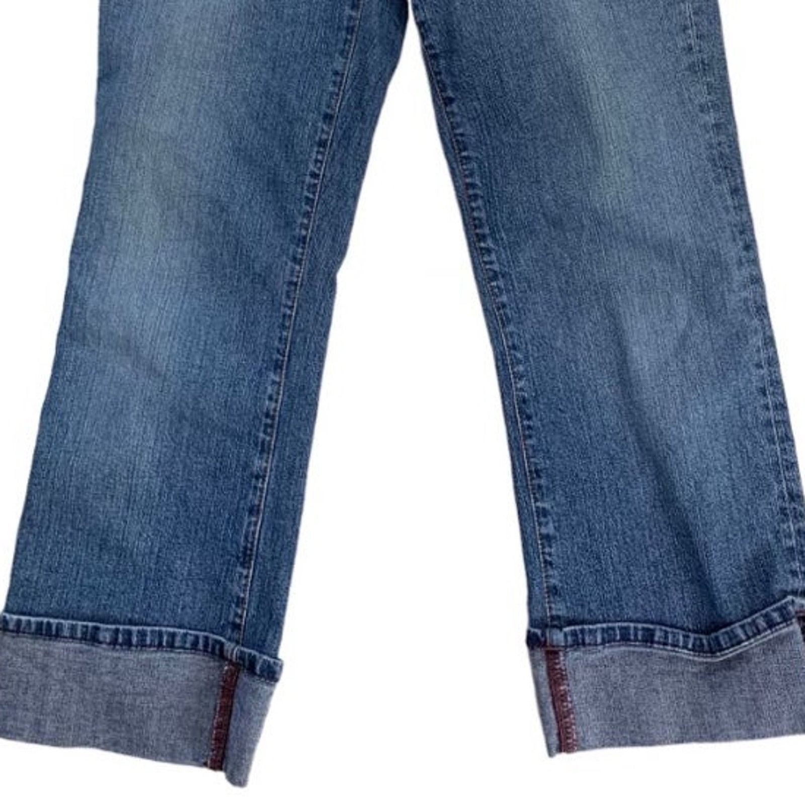 Polo Ralph Lauren Polo Ralph Lauren Women's Size 12 Jeans Stretch Kelly Cuffed Size 34" / US 12 / IT 48 - 4 Thumbnail