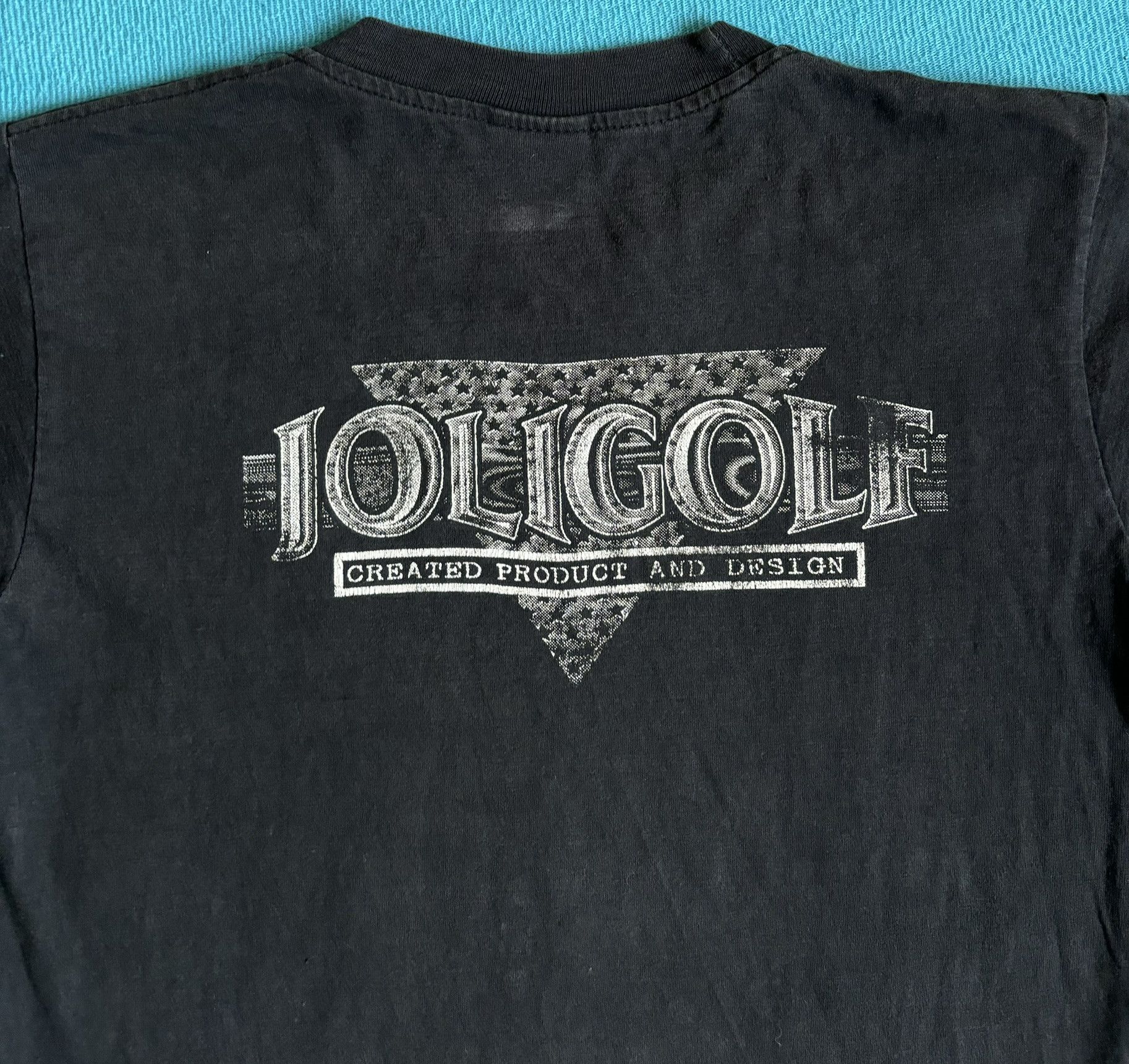 Vintage T-shirt Power of Brazil Ronaldo 9 Joligolf R9 Size. XXS Size US XXS / EU 40 - 8 Thumbnail