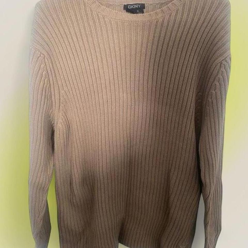 DKNY Vintage 90s DKNY Ribbed Sweater Size US XL / EU 56 / 4 - 2 Thumbnail