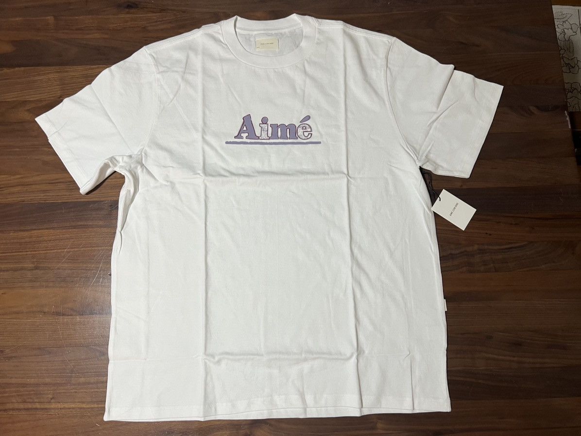 Aime Leon Dore ALD Sketch Logo Tee White T-Shirt Size 2XL