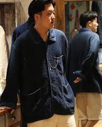 Porter Classic PORTER CLASSIC New Sashiko Light French Work Jacket Size US L / EU 52-54 / 3 - 7 Thumbnail