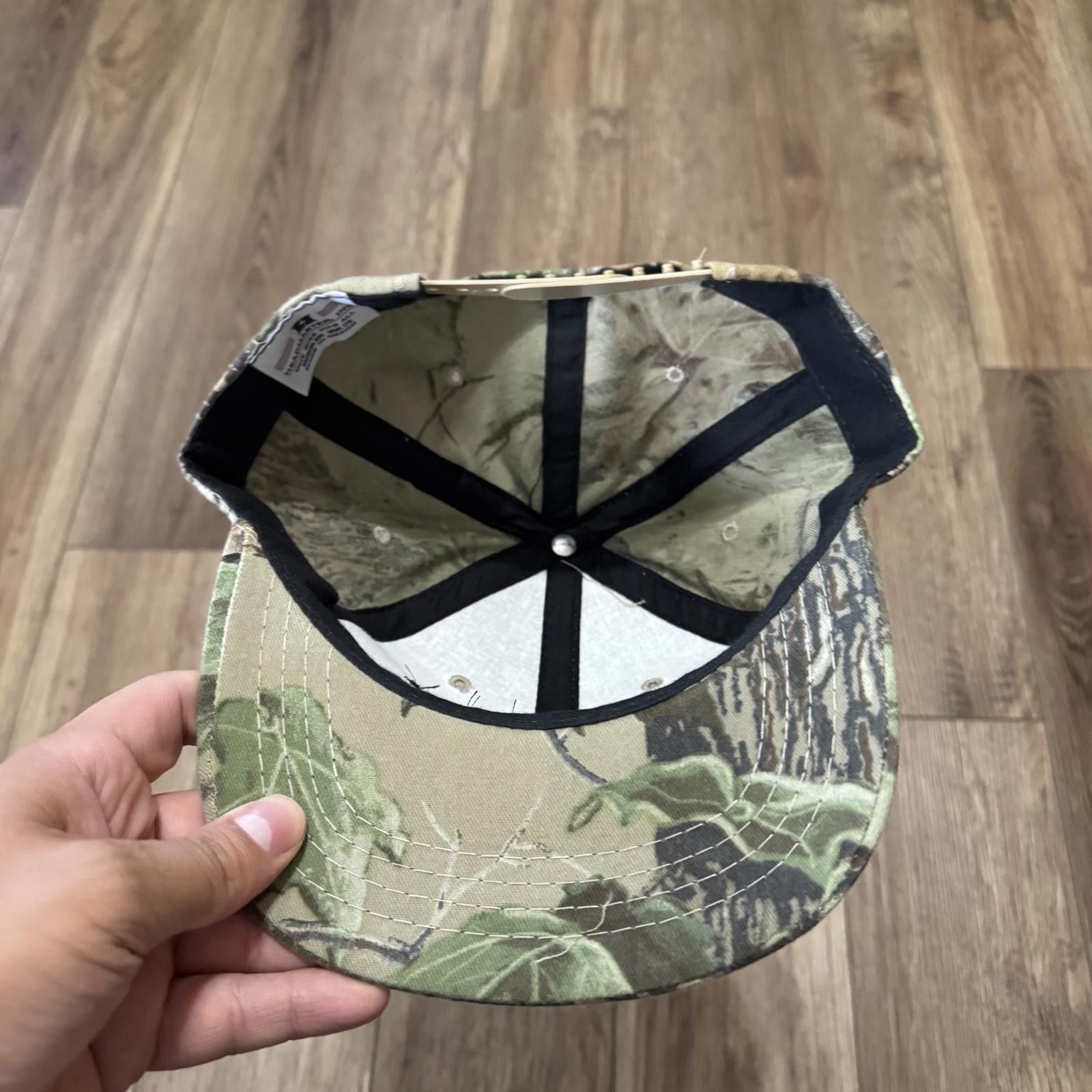 Vintage Vintage 90s Camo Snapback Hat Size ONE SIZE - 5 Thumbnail