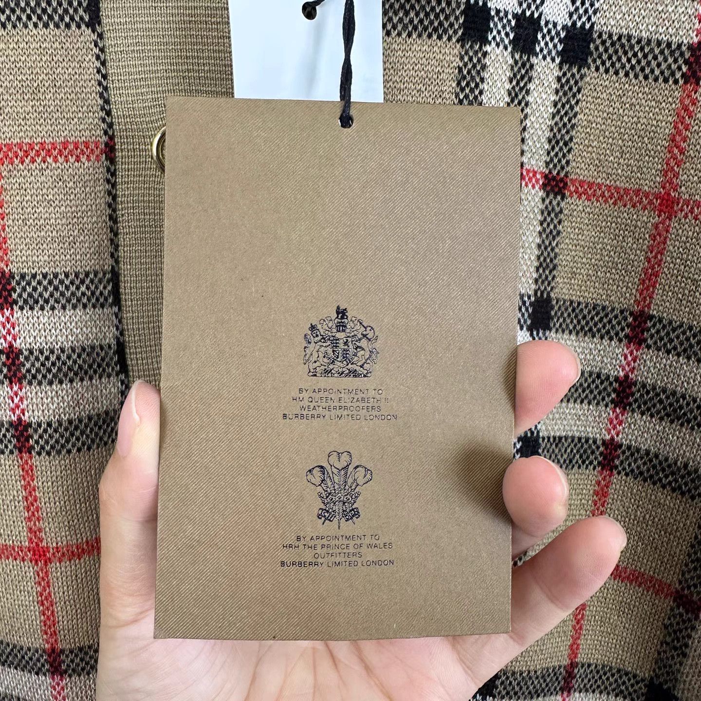 Burberry Burberry Classic Check Short Sleeve Knit Polo Shirt K12 Size US XS / EU 42 / 0 - 6 Thumbnail
