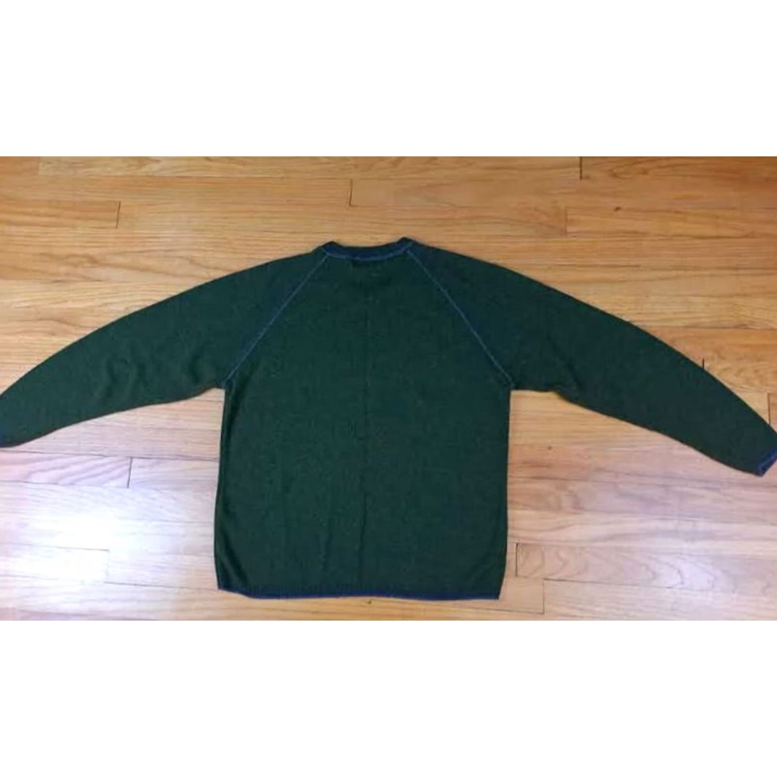 Vintage VINTAGE Arizona Jeans Sweater L USA Dark green Wool Mens Size US L / EU 52-54 / 3 - 5 Thumbnail