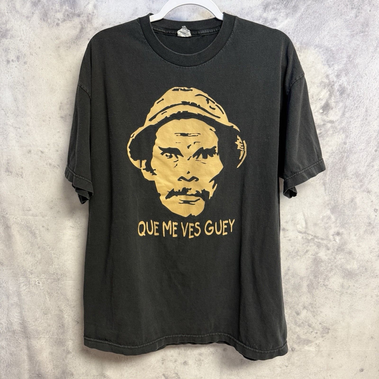 Vintage Que Me Ves Guey T Shirt Mens XL 23x29 What are you Looking A Size US XL / EU 56 / 4 - 1 Thumbnail