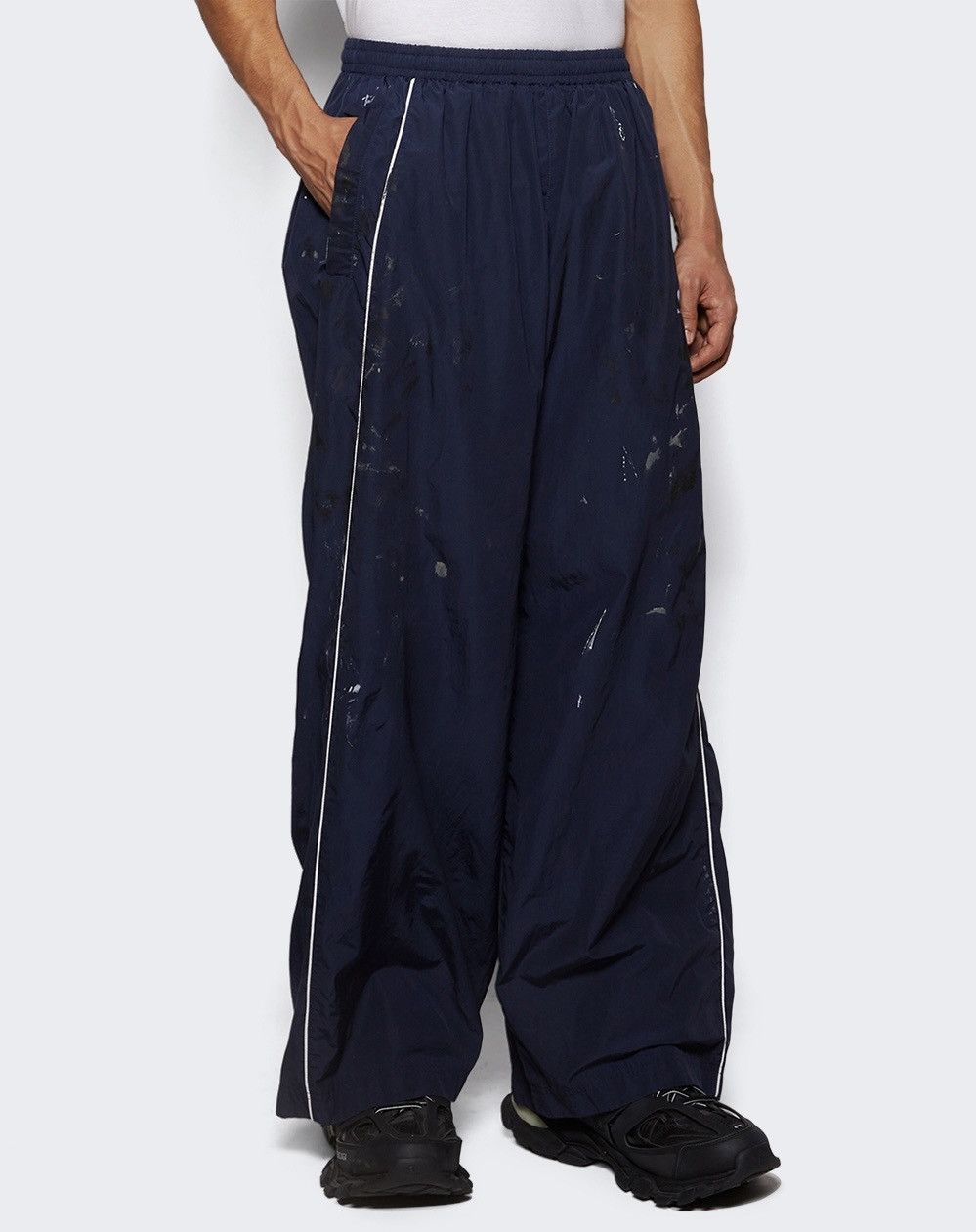 Balenciaga Balenciaga Paint Splatter Track Pant Size US 32 / EU 48 - 3 Thumbnail
