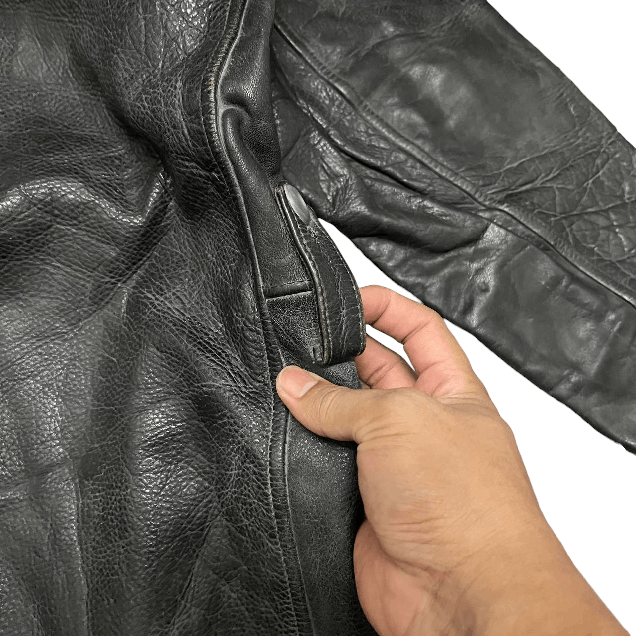 Japanese Brand Vintage King City Leather Jacket Size US M / EU 48-50 / 2 - 14 Thumbnail