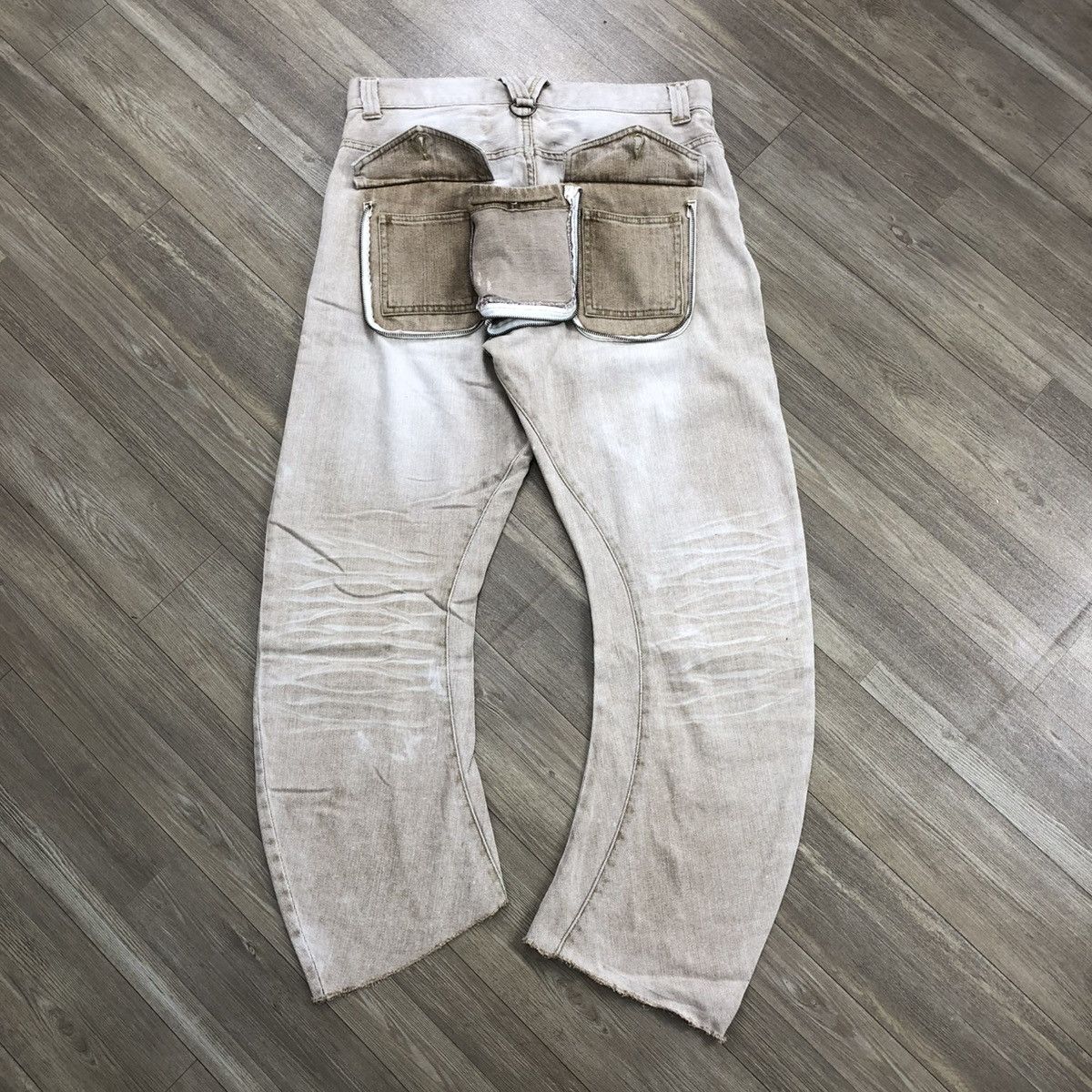 PPFM Vintage PPFM J Cut Off Distressed Punk Lgb Style Jeans Size US 32 / EU 48 - 17 Thumbnail
