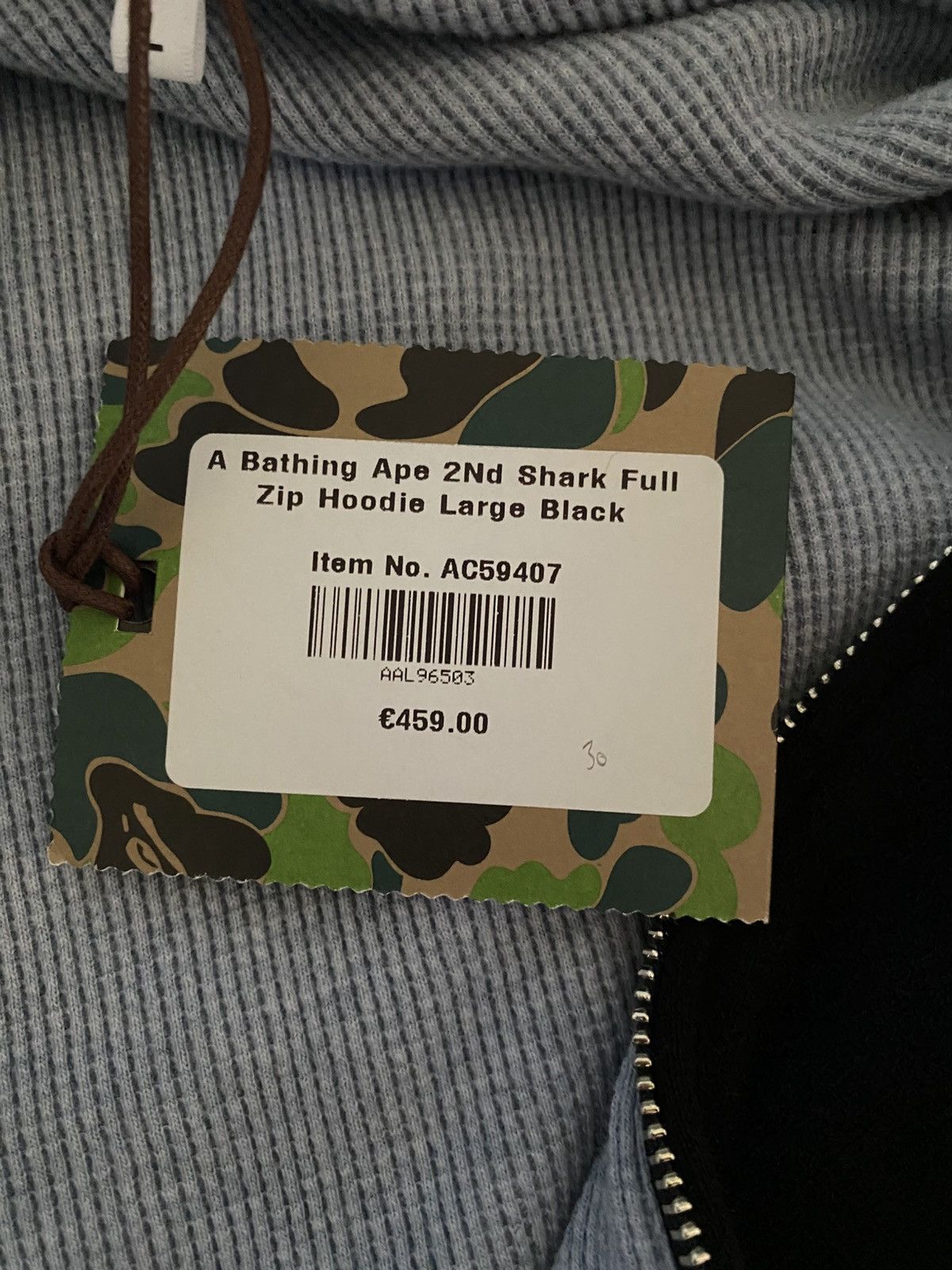 Bape Bape PONR Shark Hoodie Size US L / EU 52-54 / 3 - 4 Thumbnail