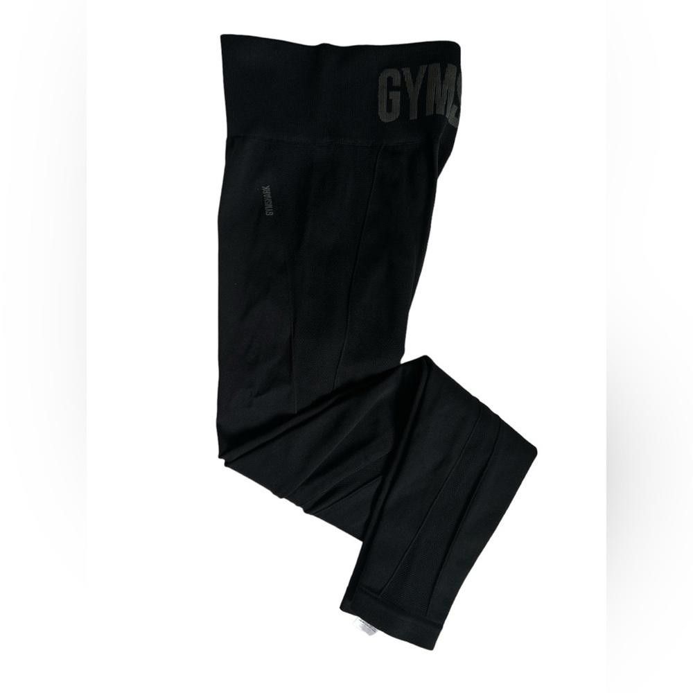 Gymshark Gymshark Black Flex leggings Small Size 28" / US 6 / IT 42 - 1 Thumbnail