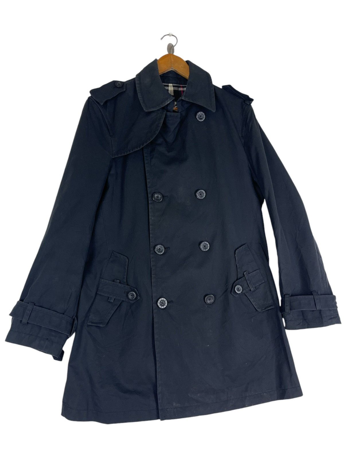 Burberry BURBERRY BLACK LABEL TRENCH COAT Size US M / EU 48-50 / 2 - 5 Thumbnail