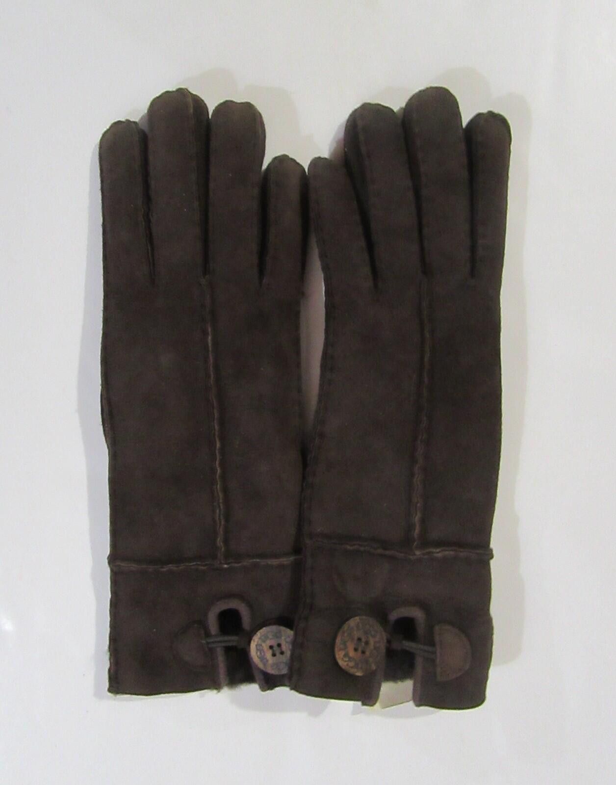Other UGG Womens Leather and Shearling Sheepskin Cuff Gloves M Size ONE SIZE - 1 Thumbnail