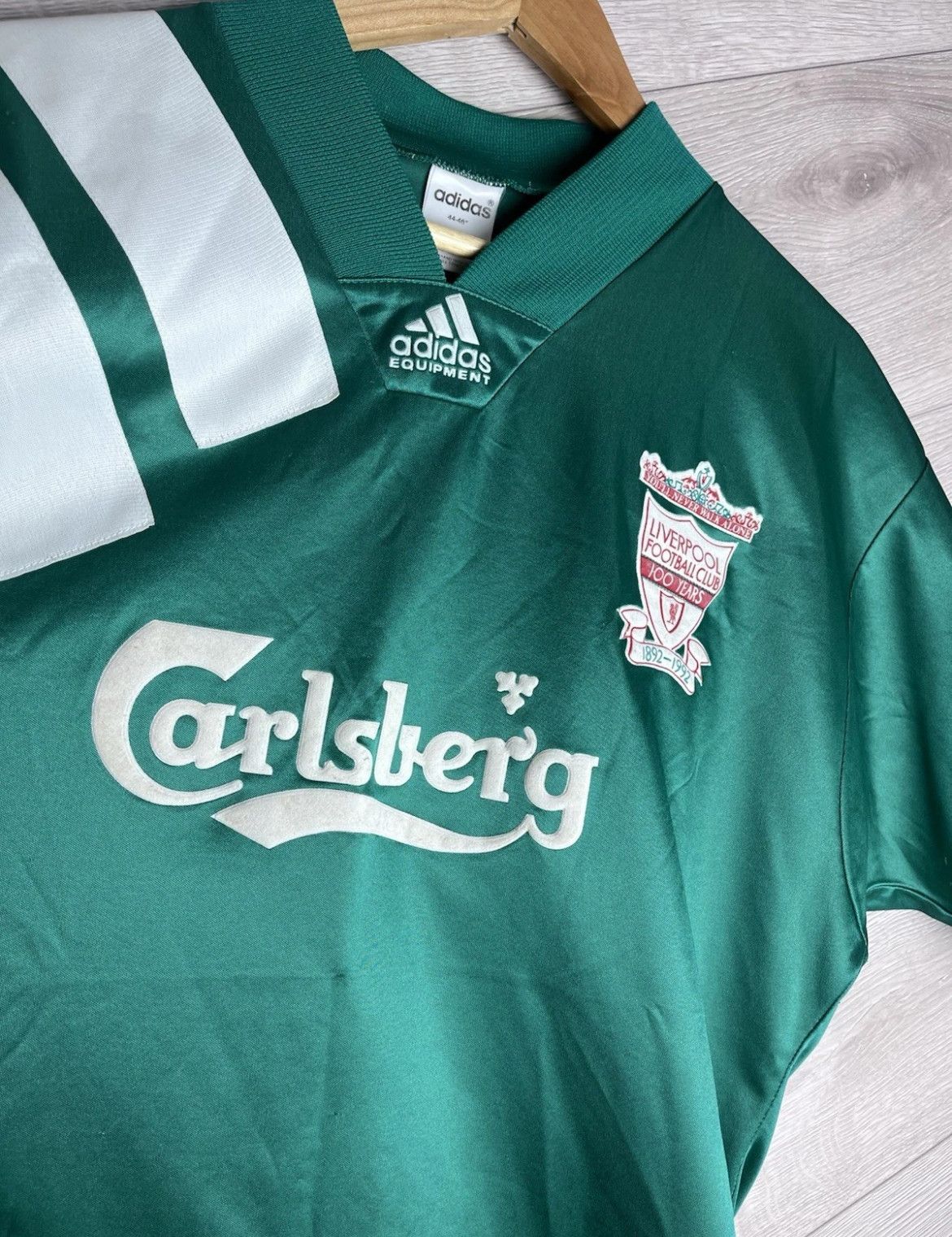 Other VERY RARE SOCCER JERSEY LIVERPOOL ADIDAS EQUIVALENT 1990s Size US M / EU 48-50 / 2 - 4 Thumbnail