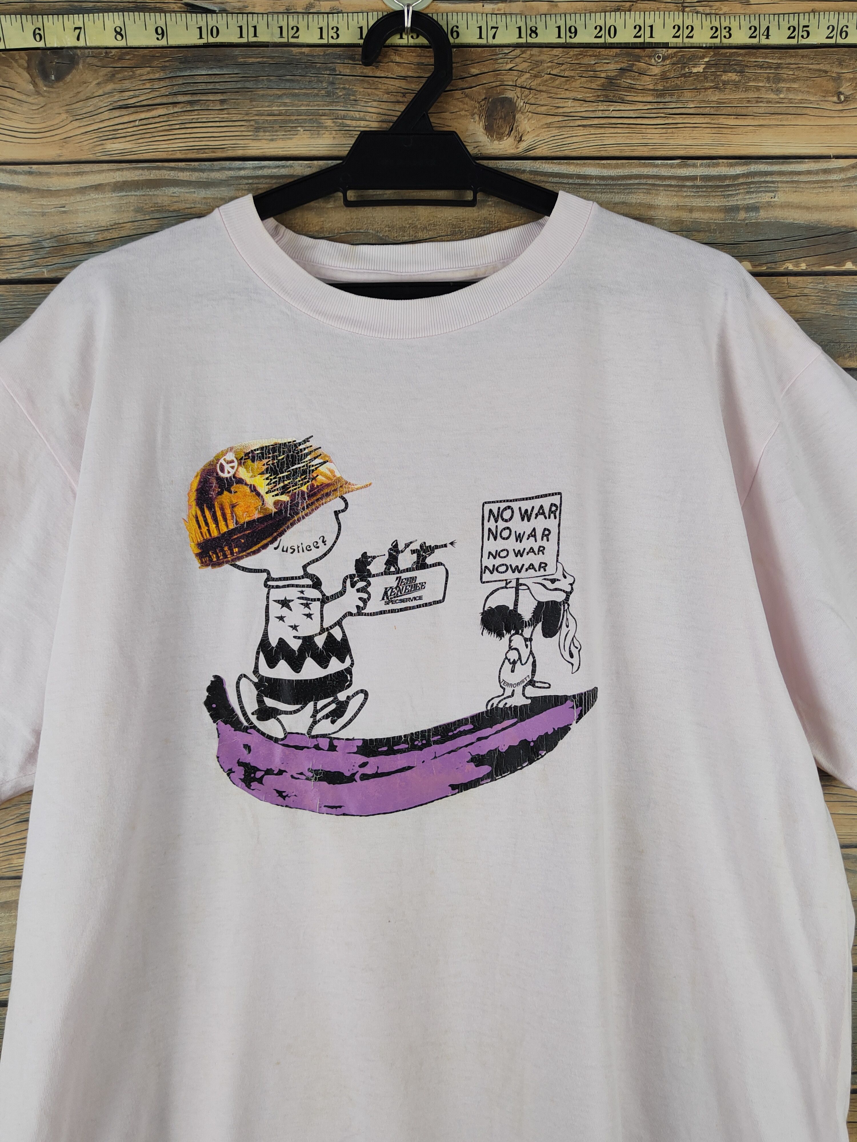 Japanese Brand DL Ted Keneddy White Short Sleeve T-shirt #1451 Size US XL / EU 56 / 4 - 3 Thumbnail